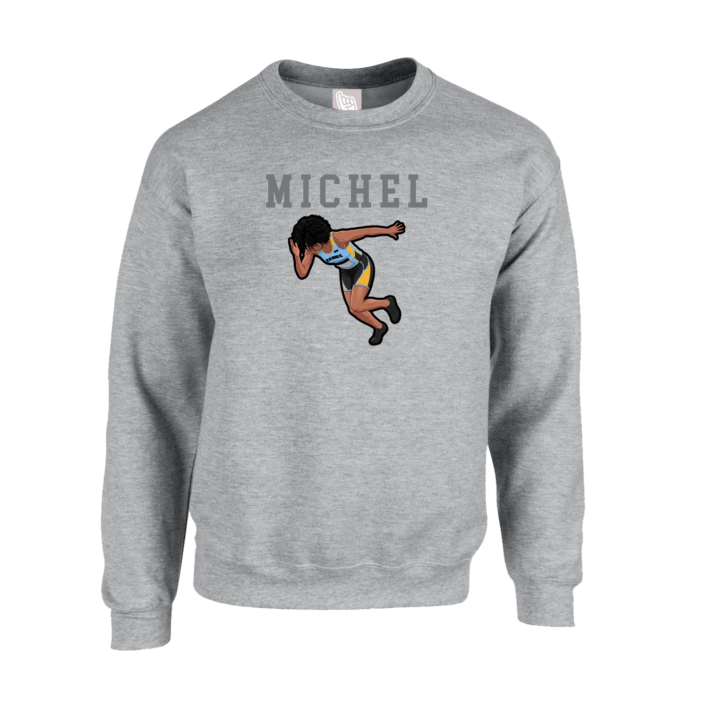 Fleece Crew — Shirsey in Grey