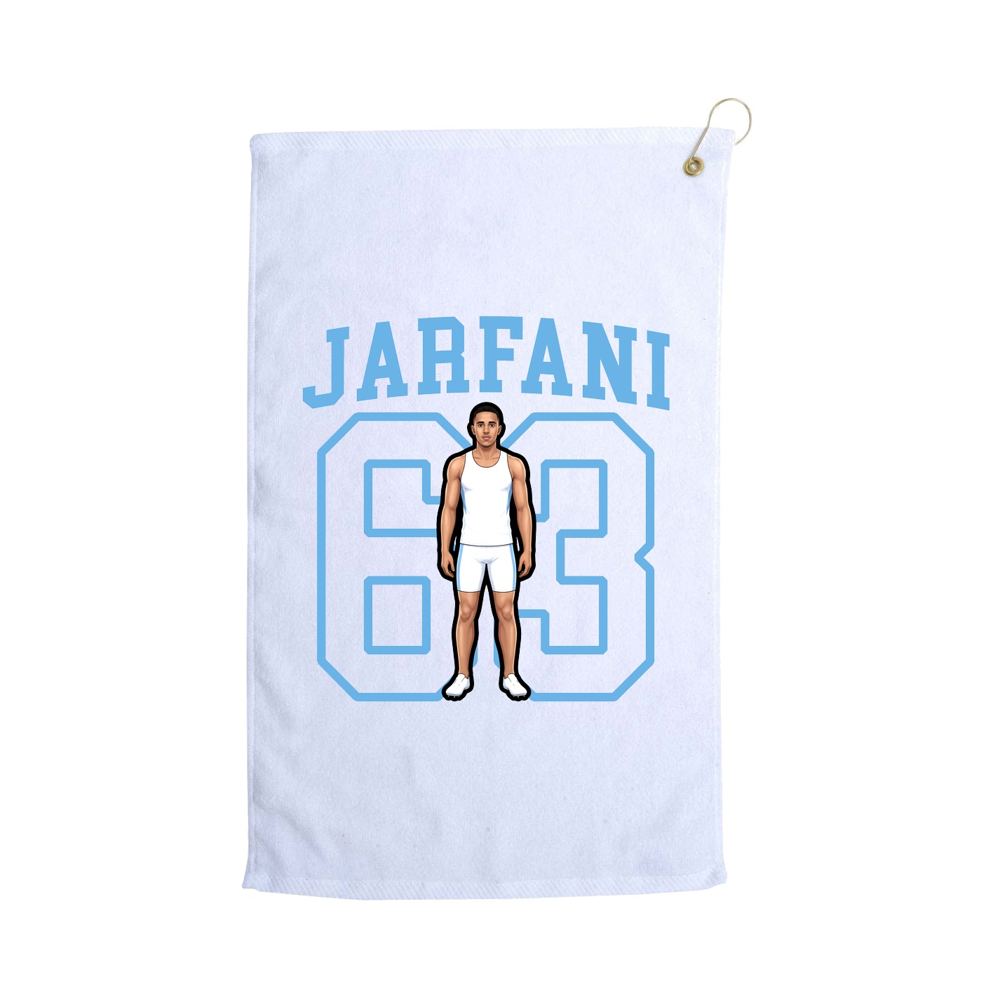 Golf Towel — Shirsey in White