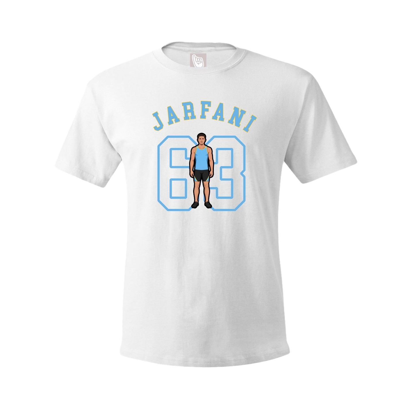 Youth Tee — Shirsey Arch in White