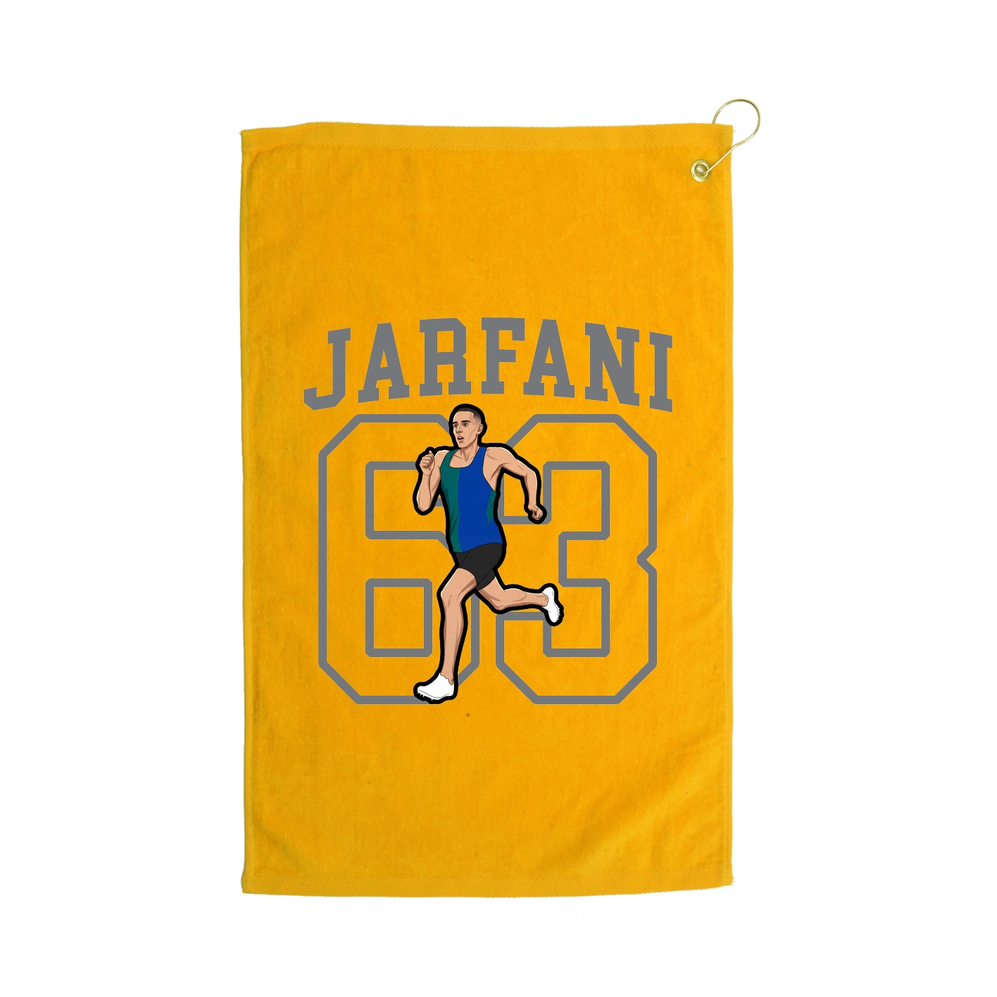 Golf Towel — Shirsey in Gold