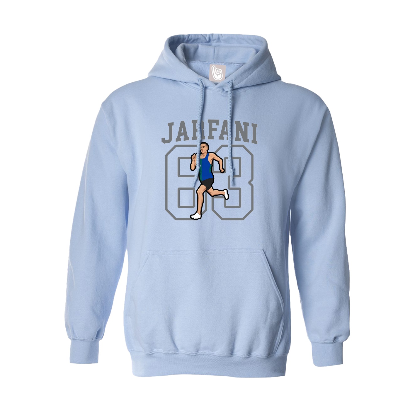 Hoodie — Shirsey in Light Blue