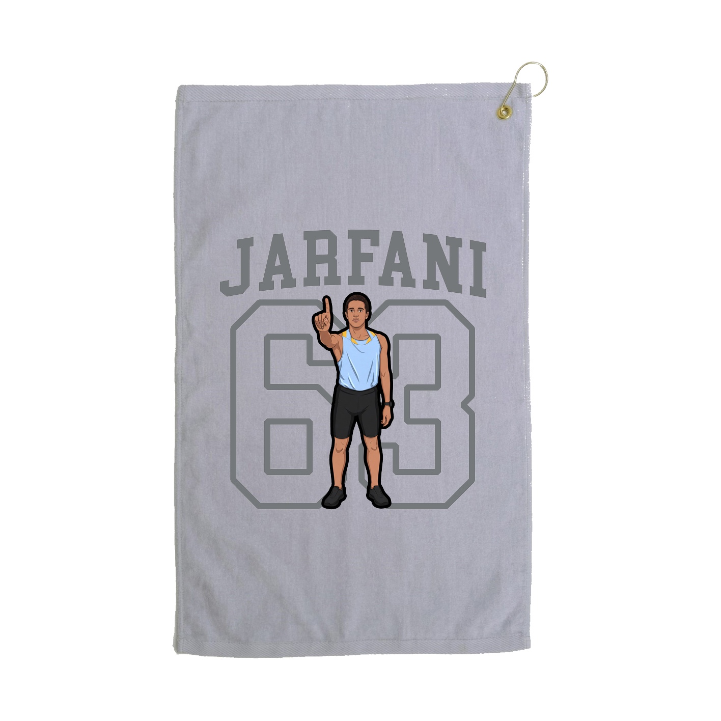 Golf Towel — Shirsey in Grey