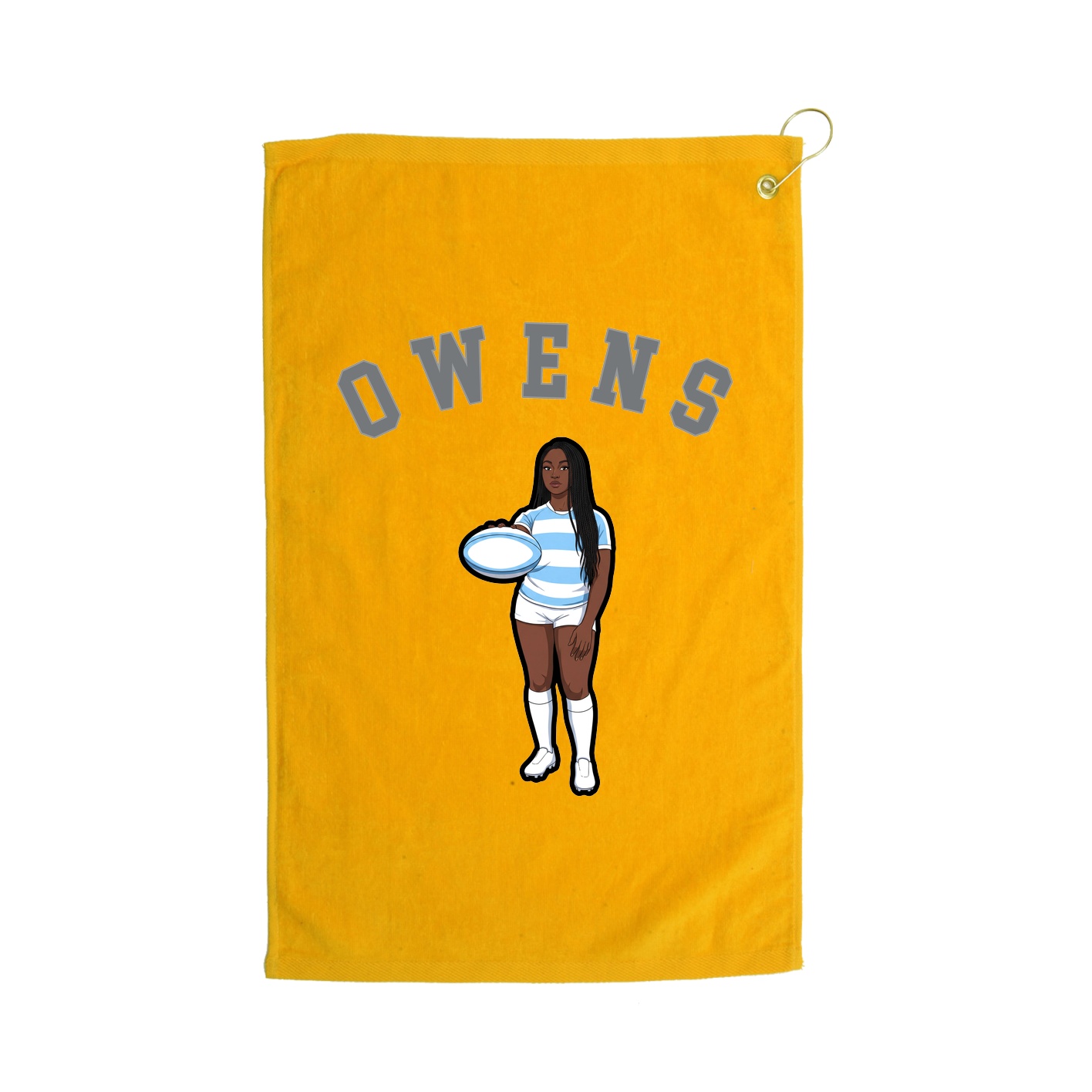 Golf Towel — Shirsey Arch in Gold