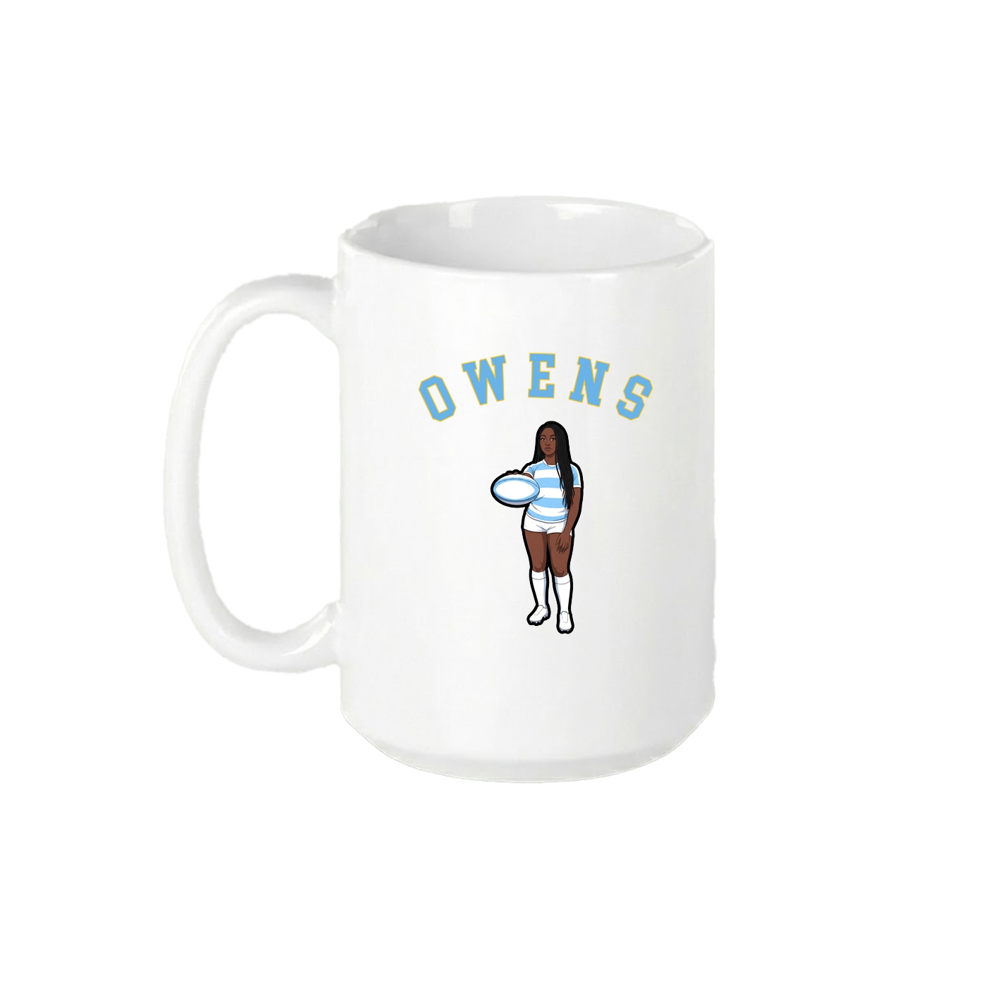 15oz Coffee Mug — Shirsey Arch in White
