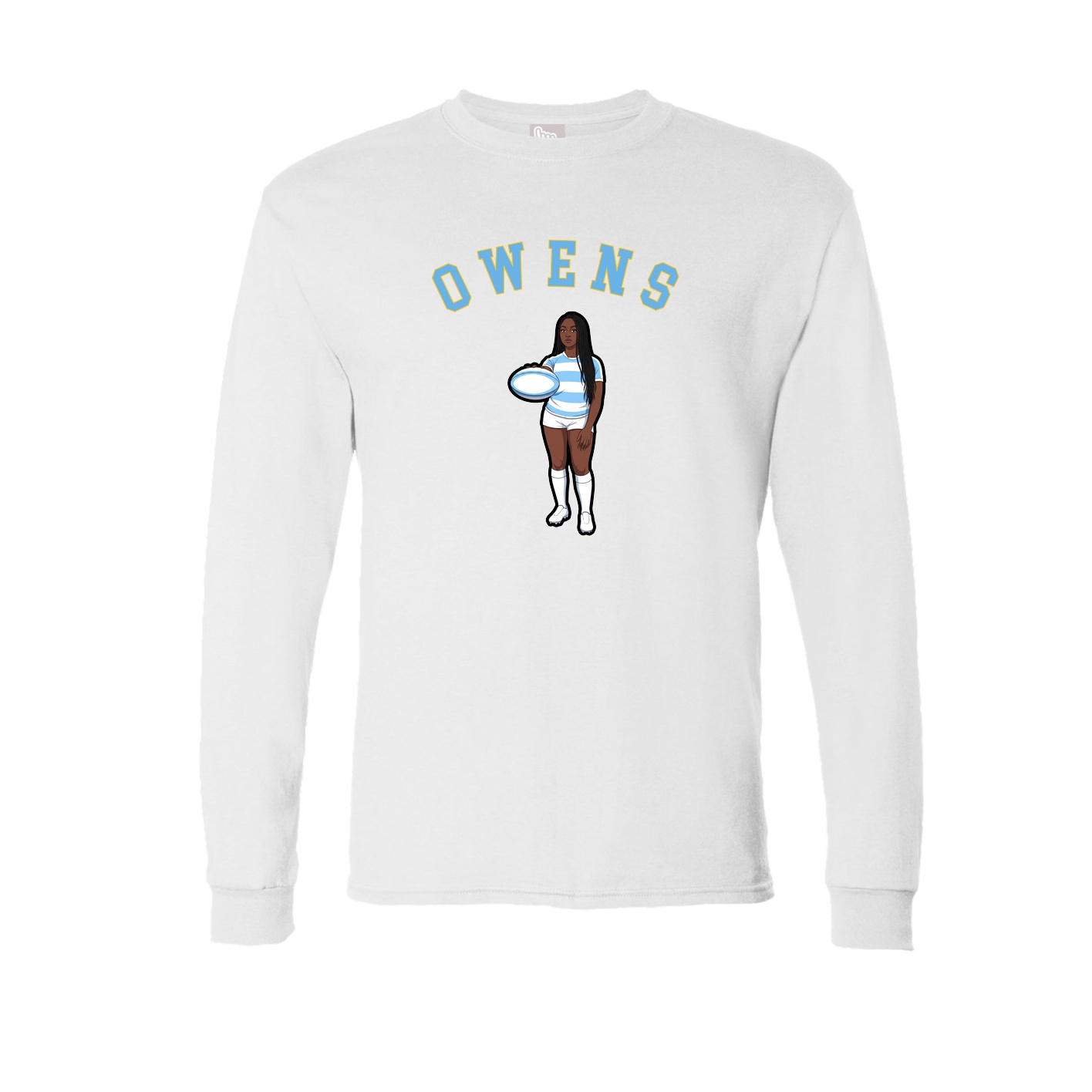Long Sleeve Tee — Shirsey Arch in White