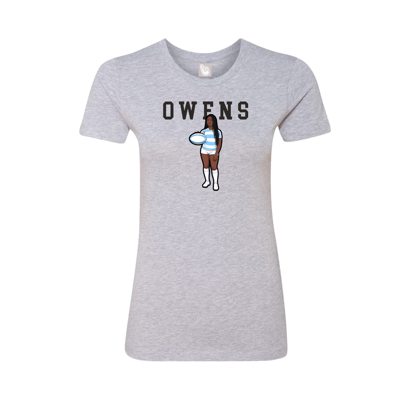 Fitted Women's Tee — Shirsey in Grey