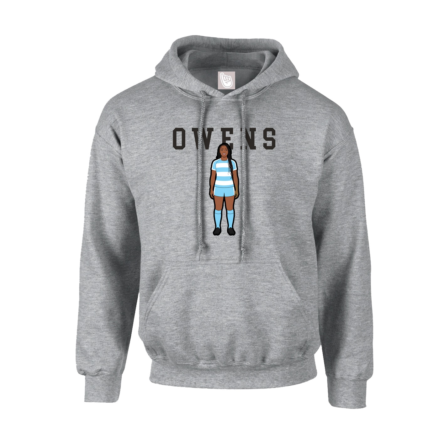 Hoodie — Shirsey in Grey