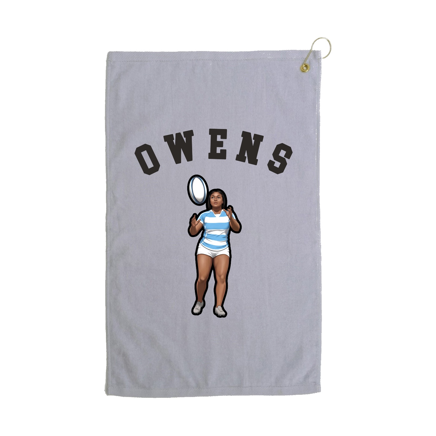 Golf Towel — Shirsey Arch in Grey