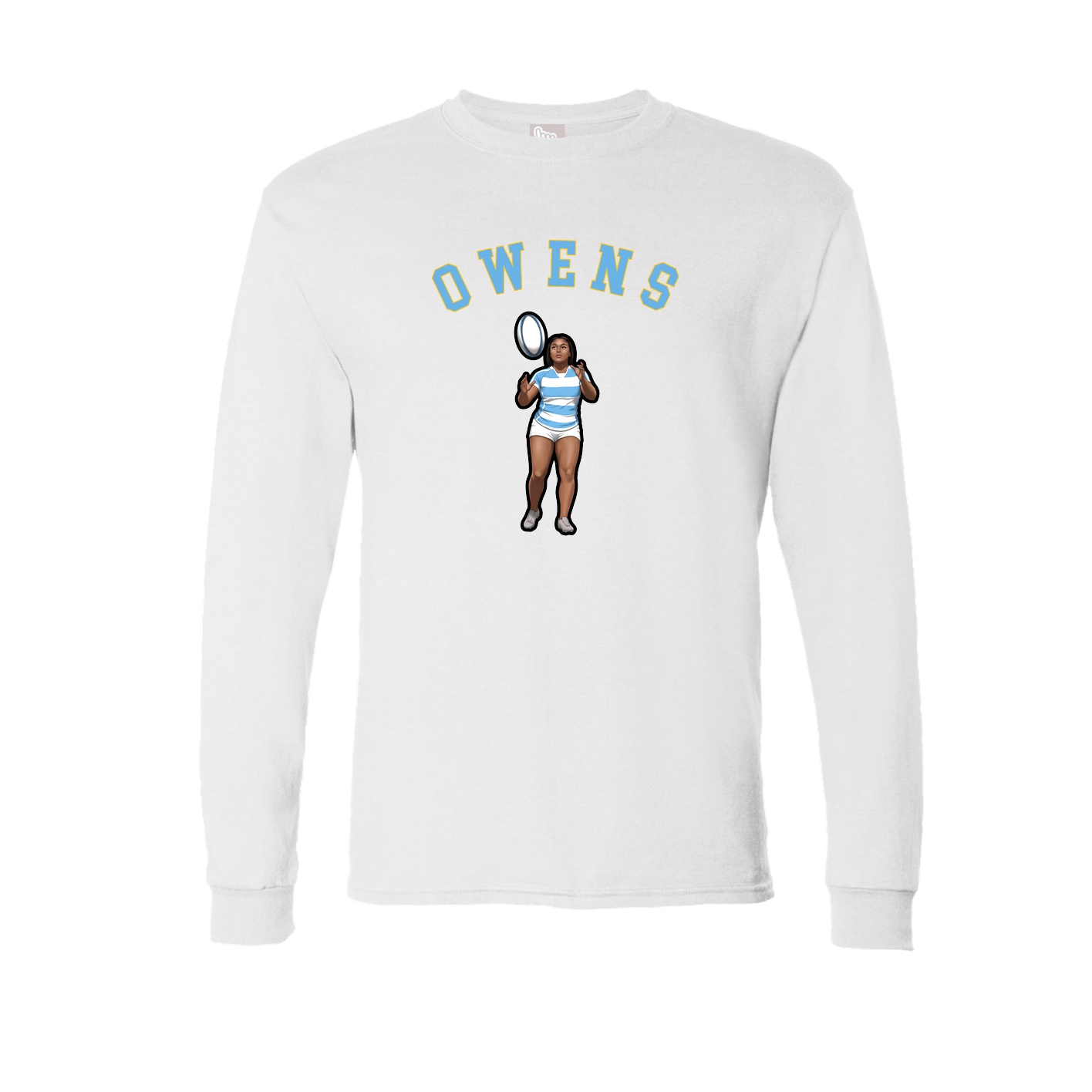 Long Sleeve Tee — Shirsey Arch in White