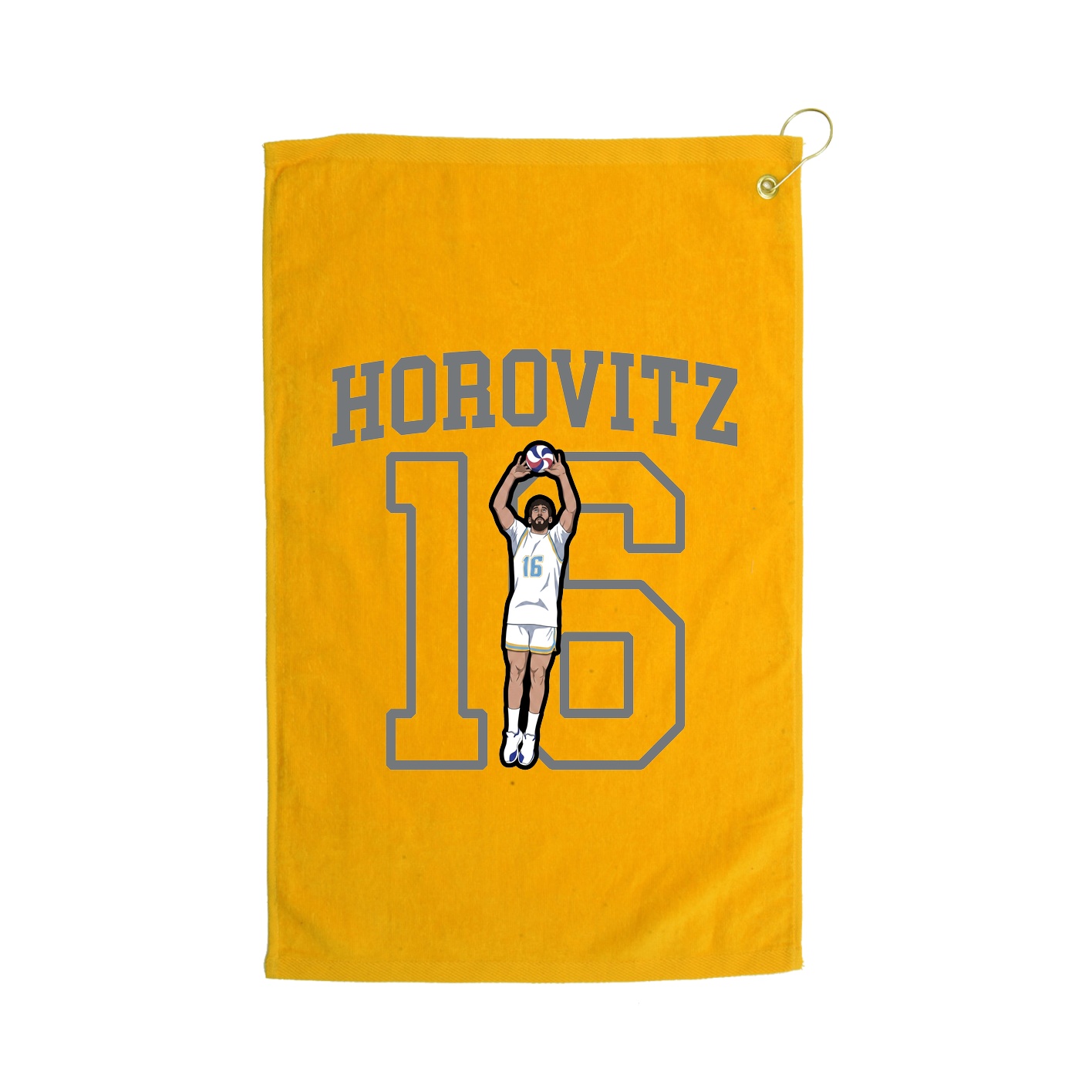 Golf Towel — Shirsey in Gold