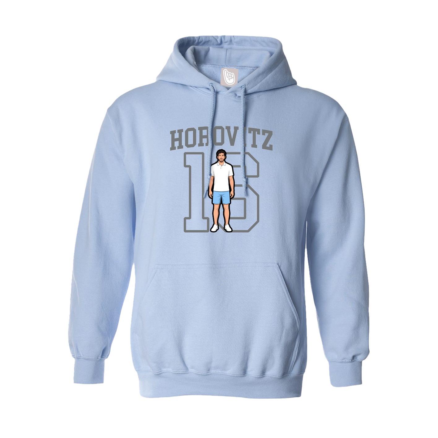 Hoodie — Shirsey in Light Blue