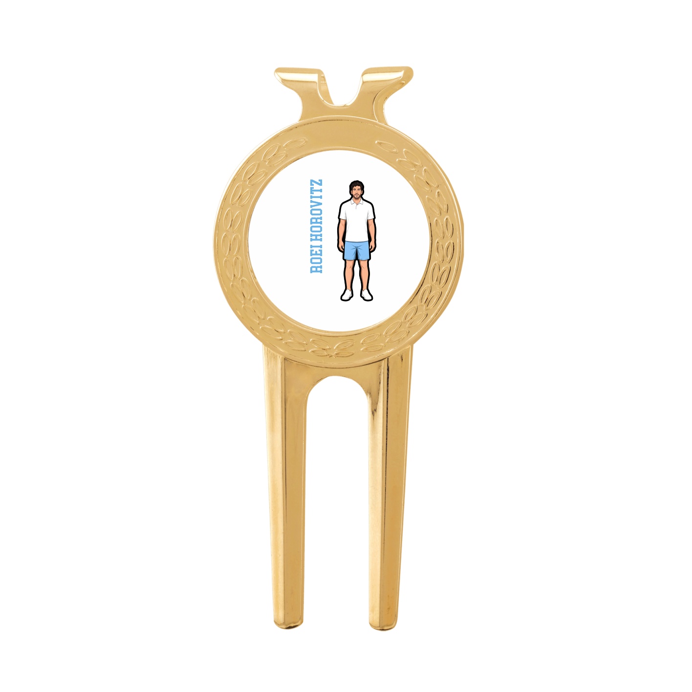 Divot Tool with Ball Marker — Name Vertical in Classic
