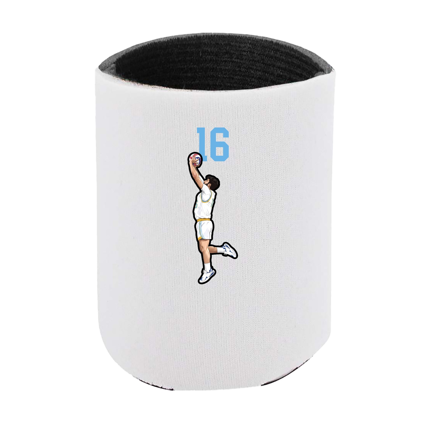 Can Holder — Number Top in White