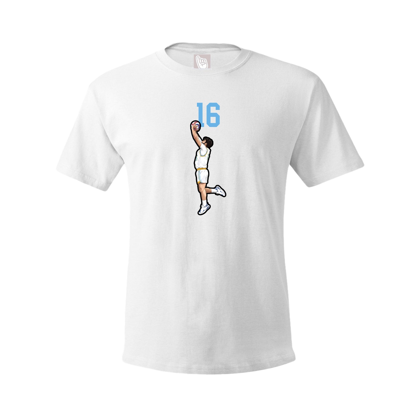 Tee — Number Top in White