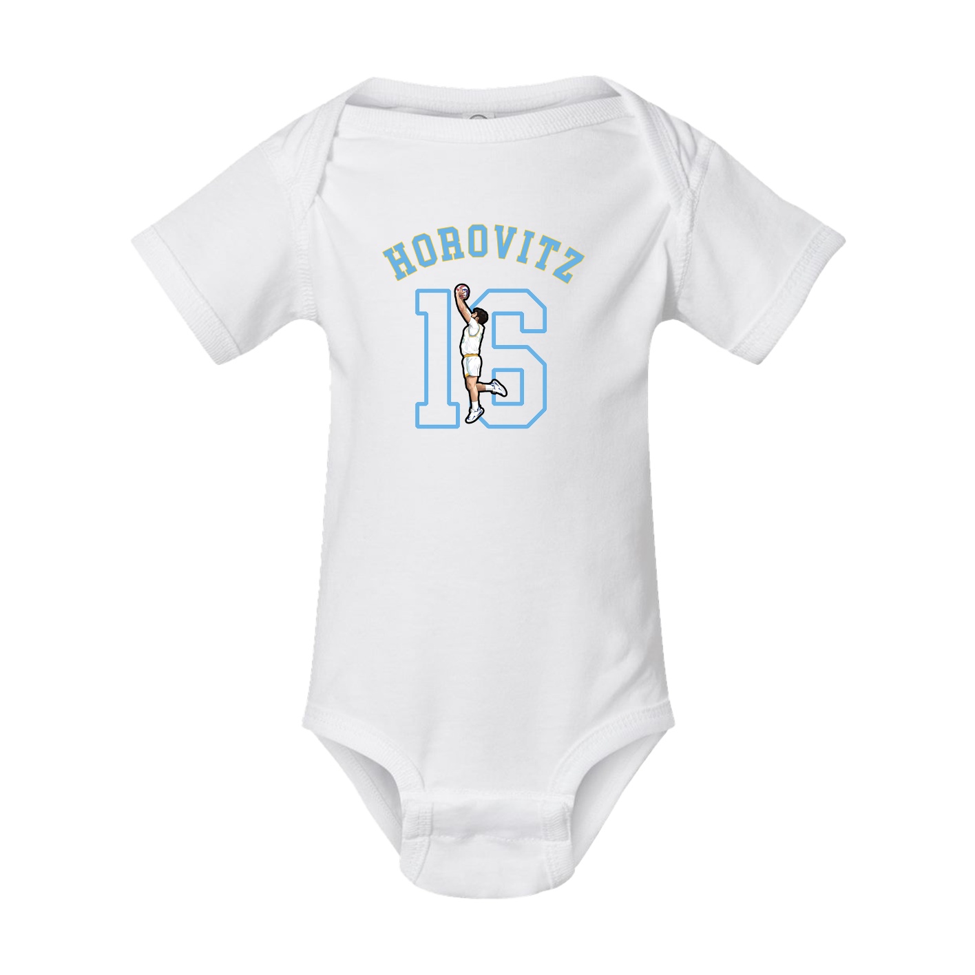 Baby Onesie — Shirsey Arch in White