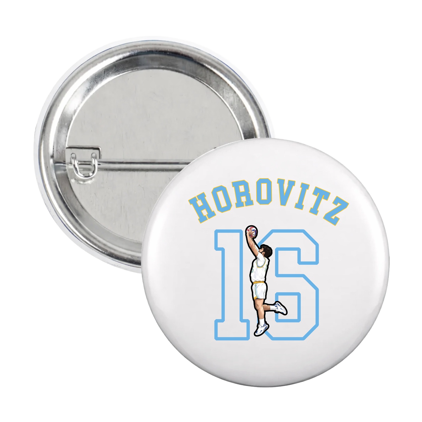 Game Day Button — Shirsey Arch in White