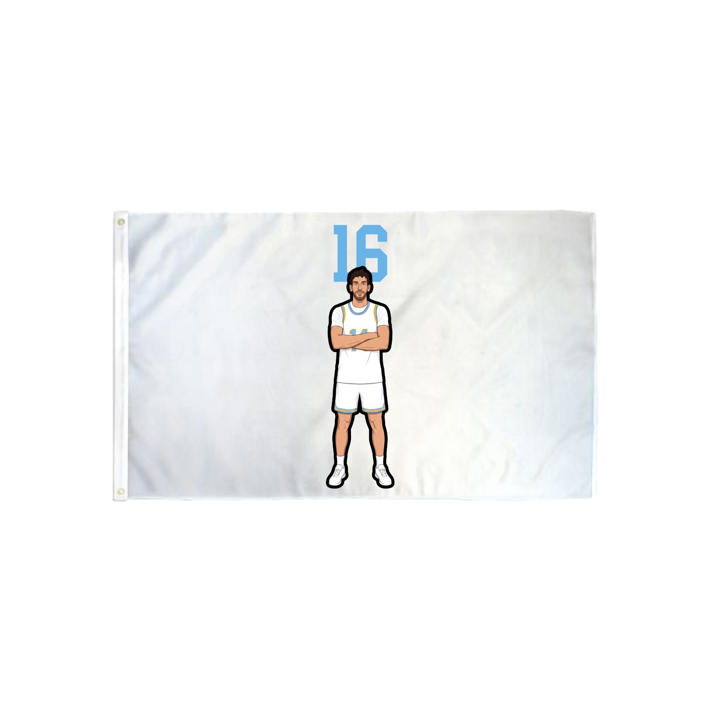 3x5 Flag — Number Top in Classic