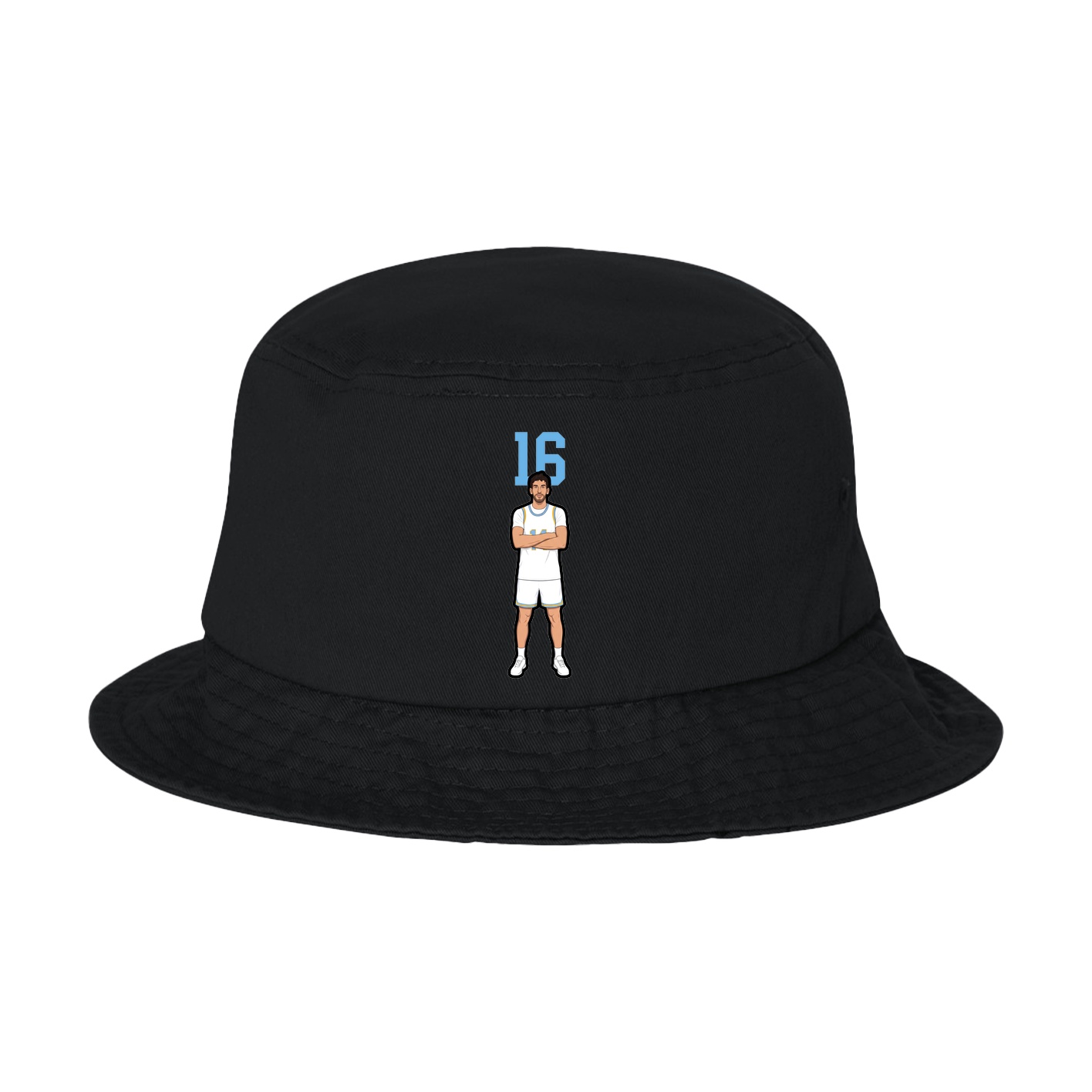 Bucket Cap — Number Top in Black