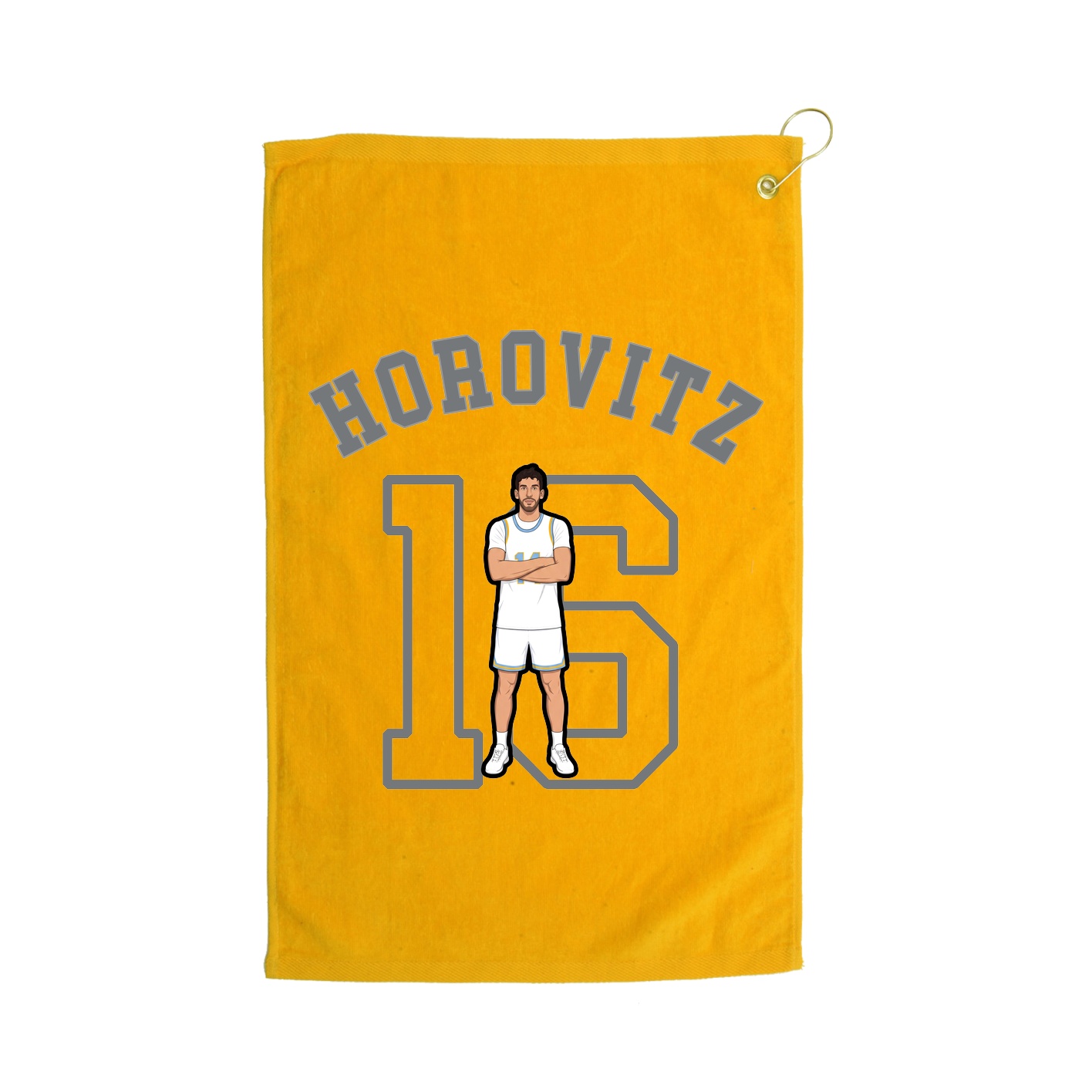 Golf Towel — Shirsey Arch in Gold