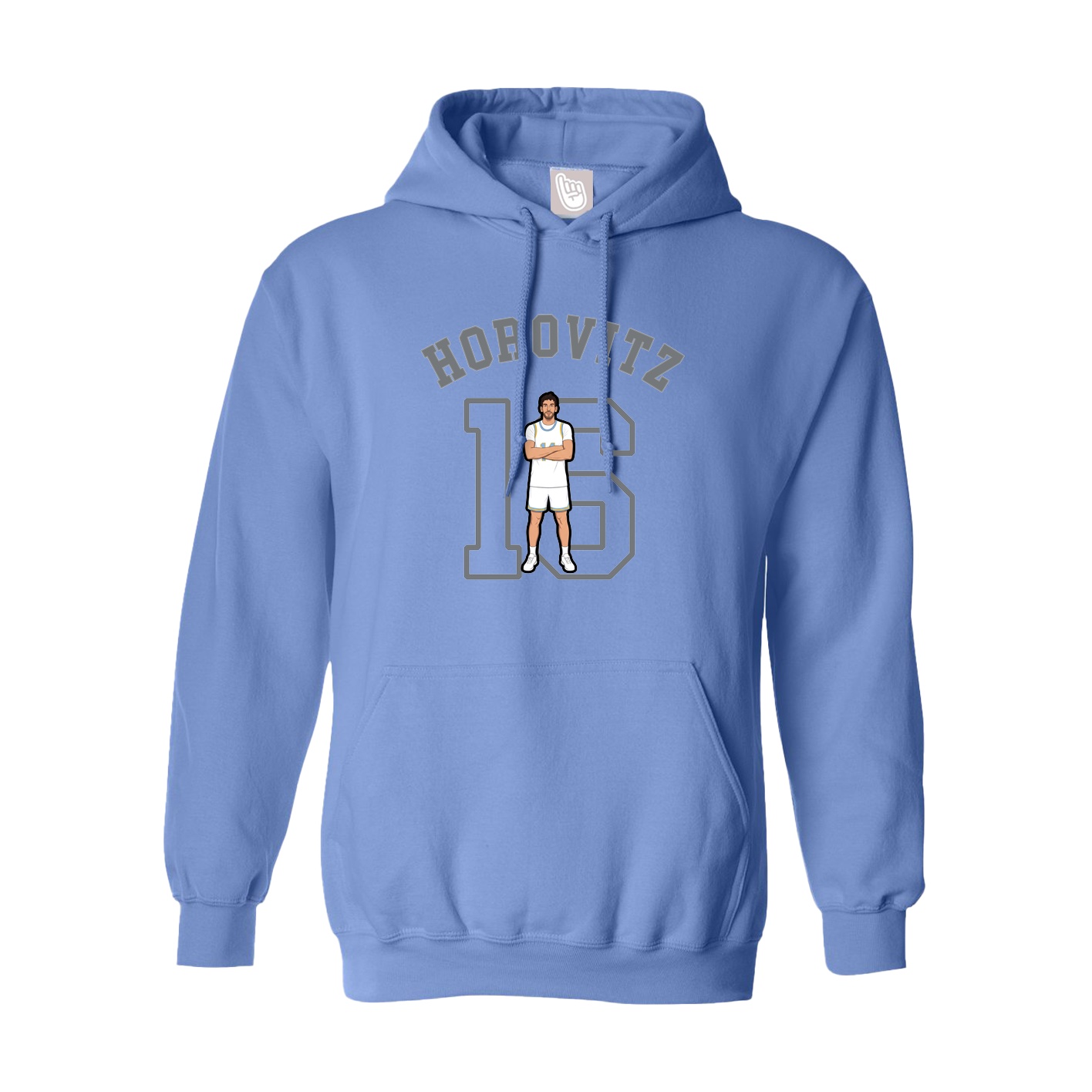 Hoodie — Shirsey Arch in Powder Blue