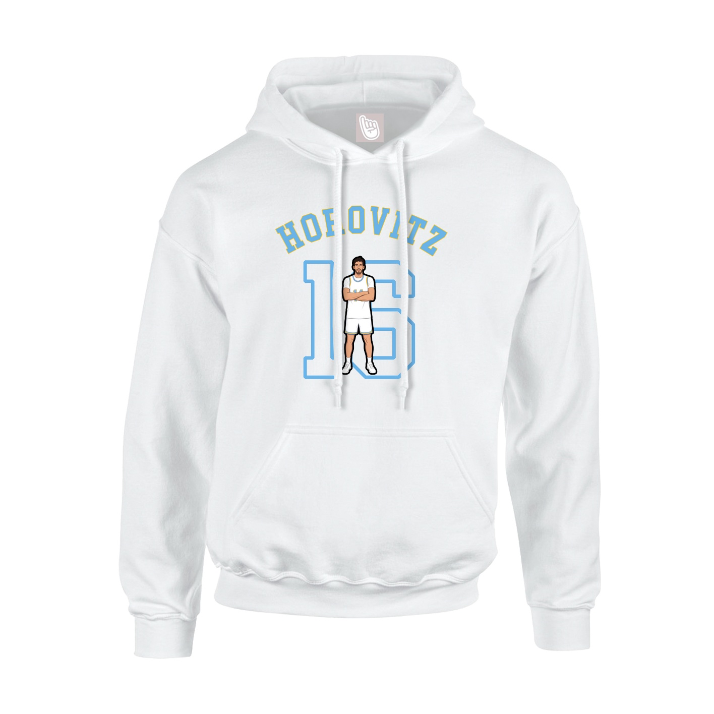 Youth Hoodie — Shirsey Arch in White
