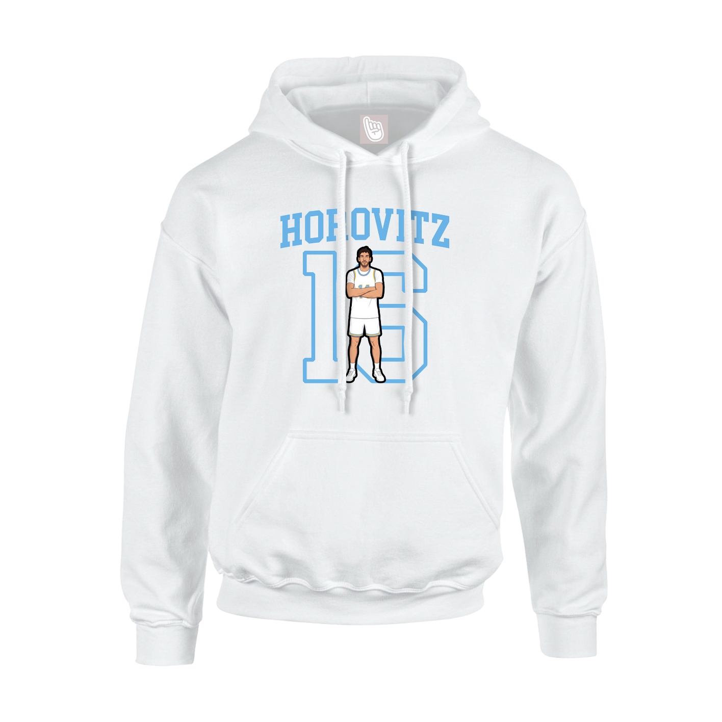 Hoodie — Shirsey in White