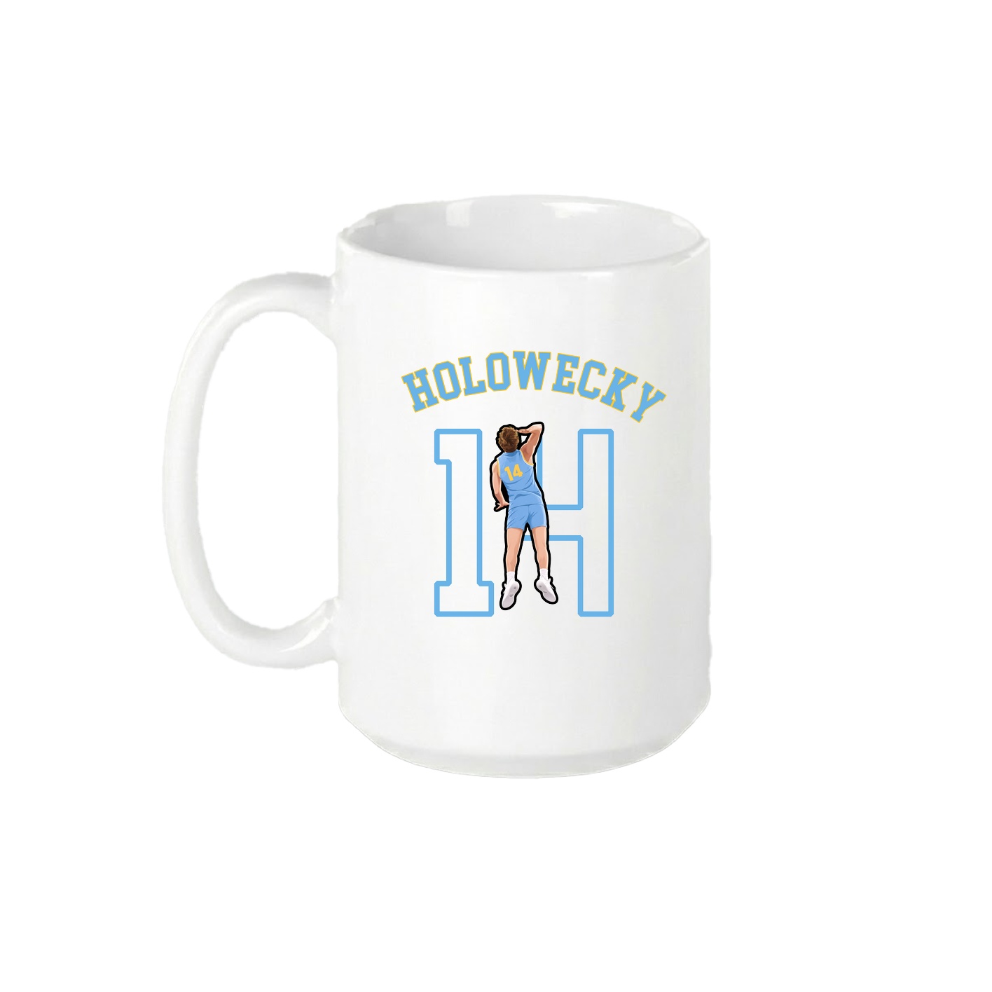 15oz Coffee Mug — Shirsey Arch in White