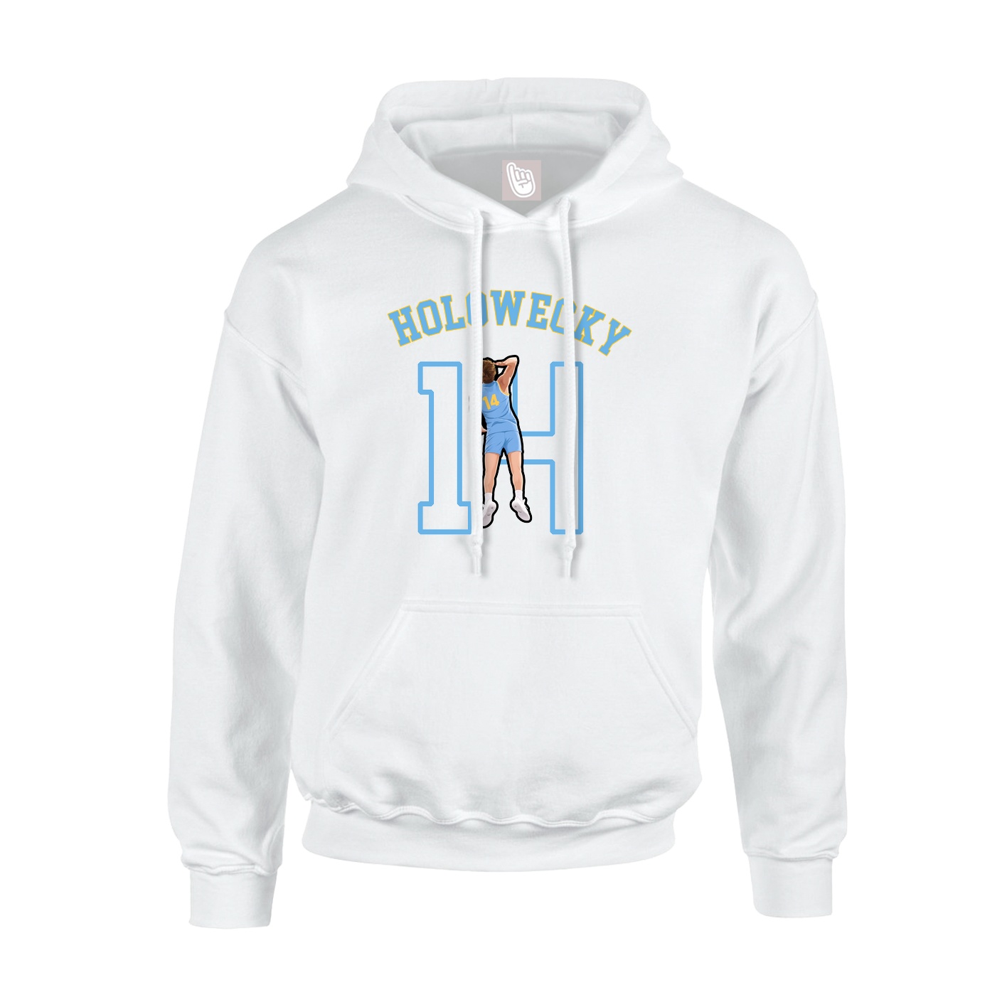 Youth Hoodie — Shirsey Arch in White