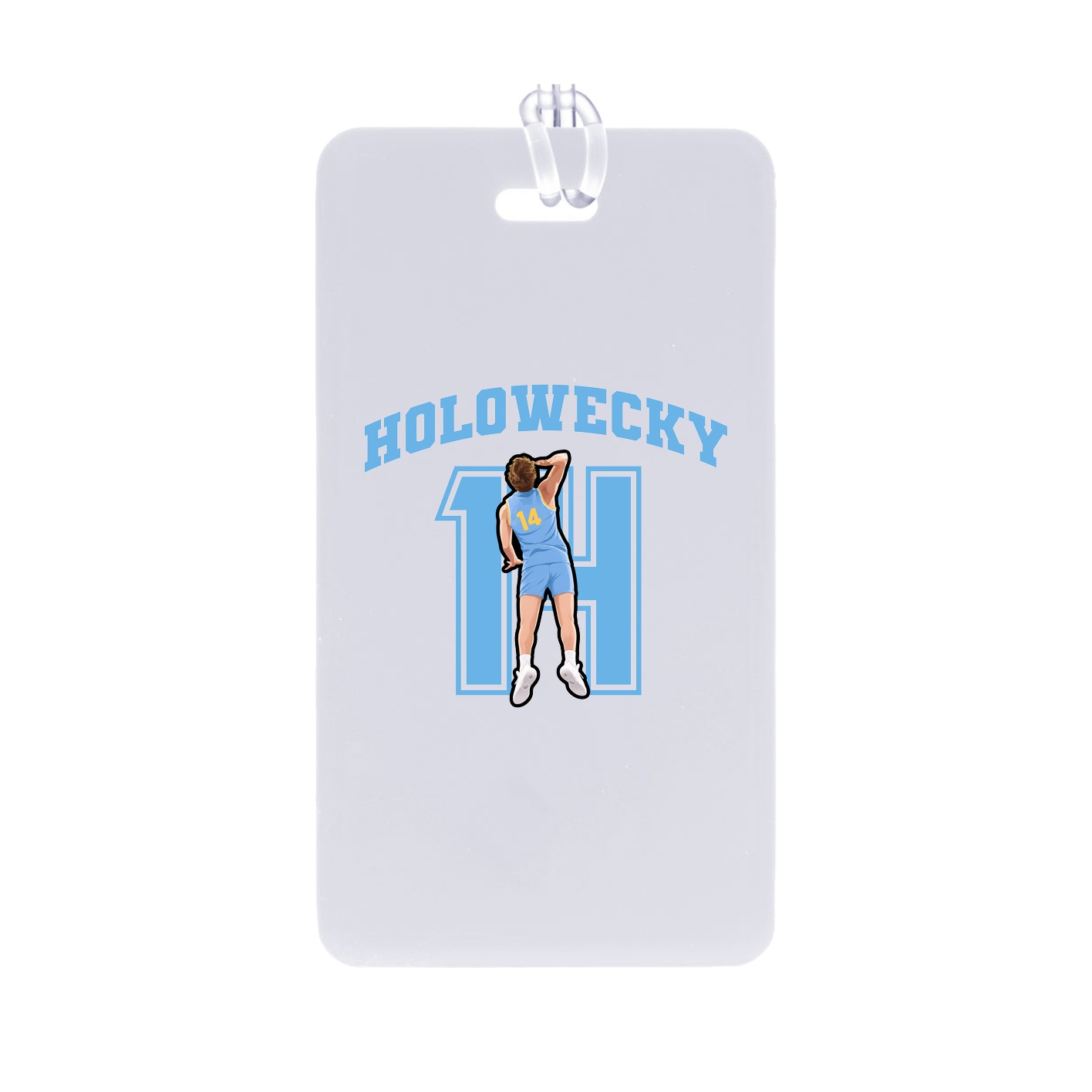 Bag Tag — Number in Classic