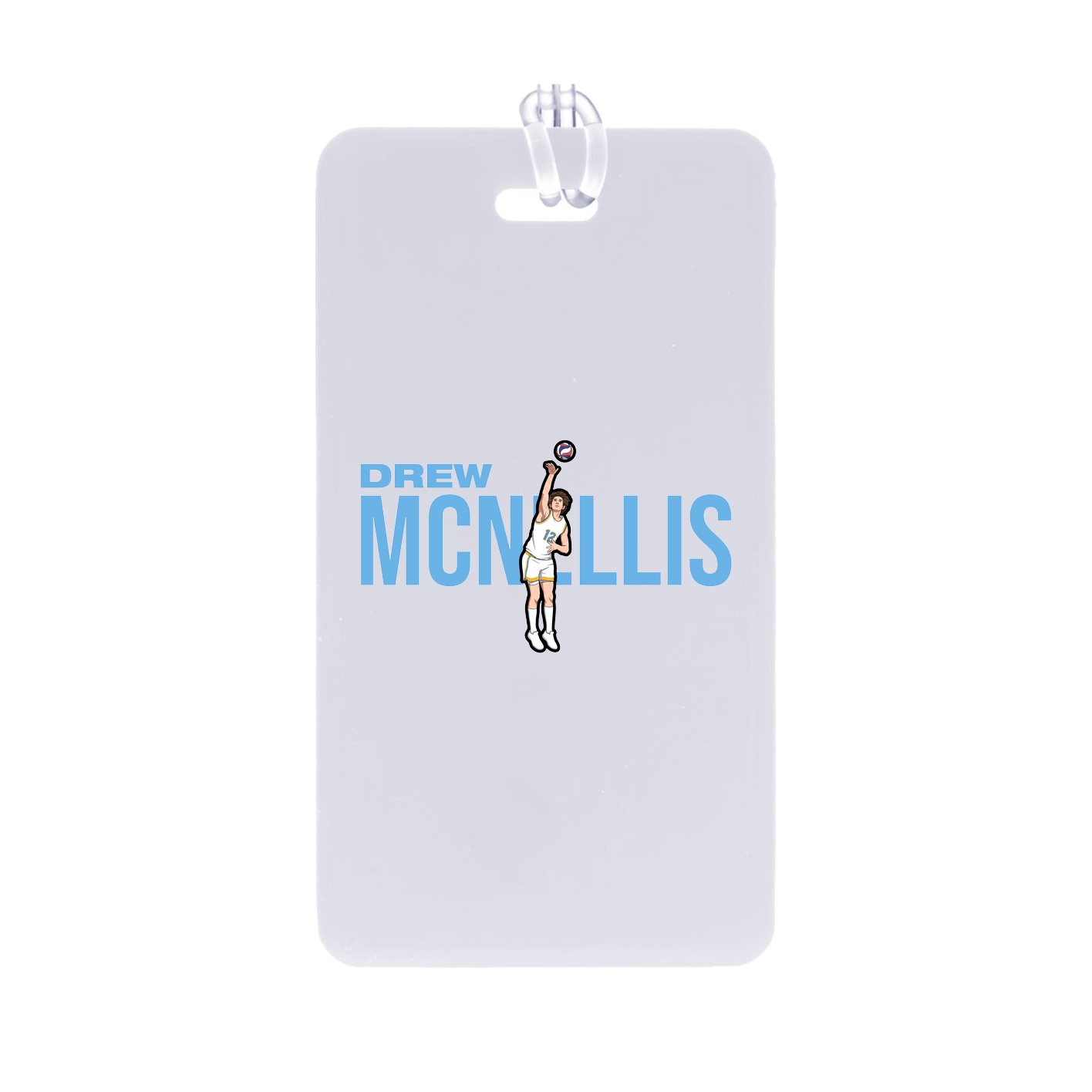 Bag Tag — Player Name in Classic