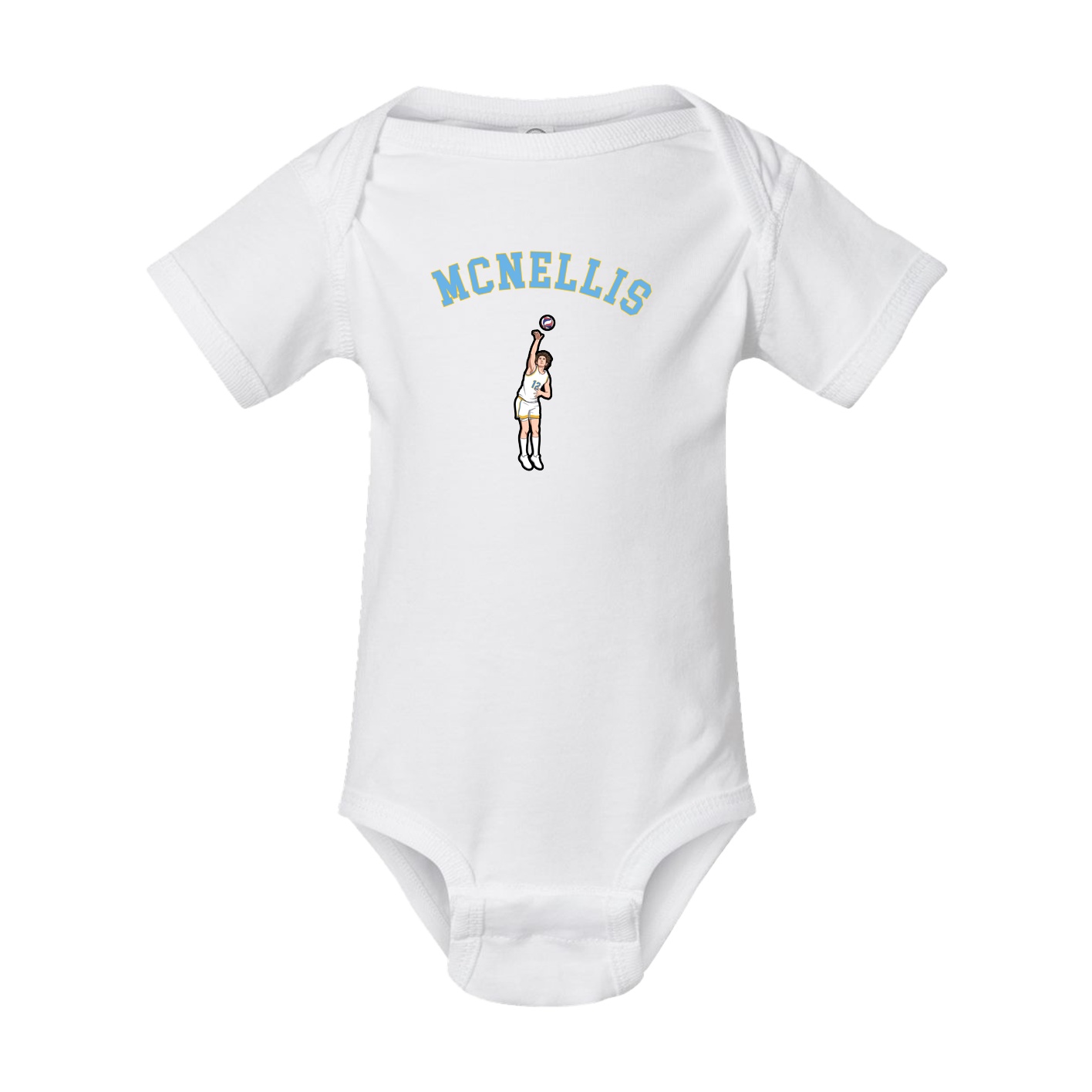 Baby Onesie — Shirsey Arch in White