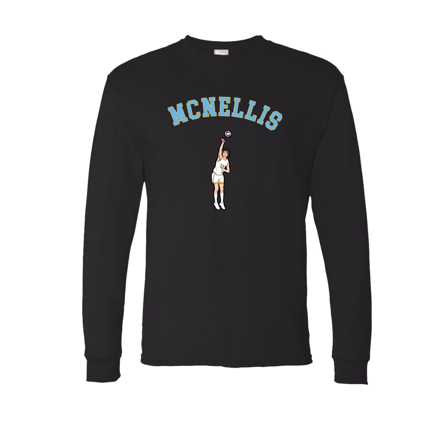 Long Sleeve Tee — Shirsey Arch in Black