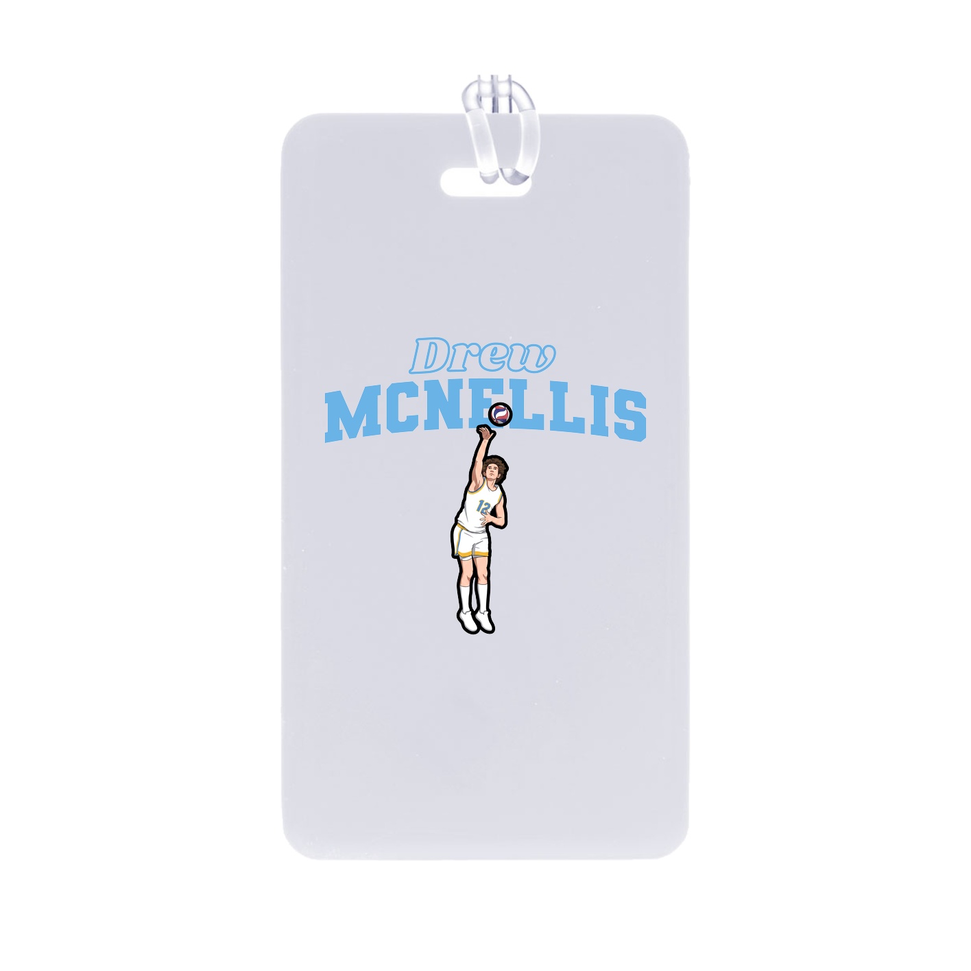 Bag Tag — Name Arch in Classic