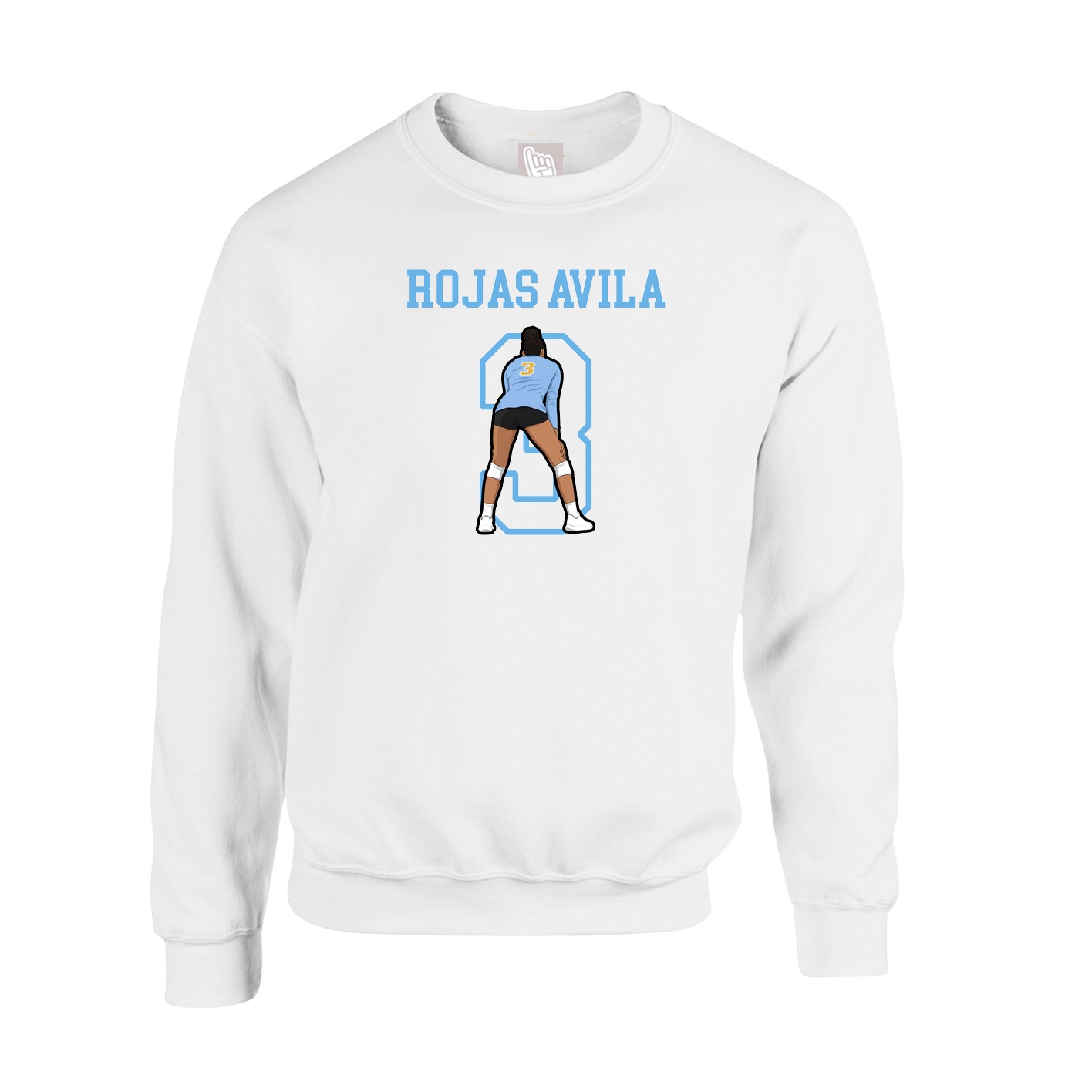Fleece Crew — Shirsey in White