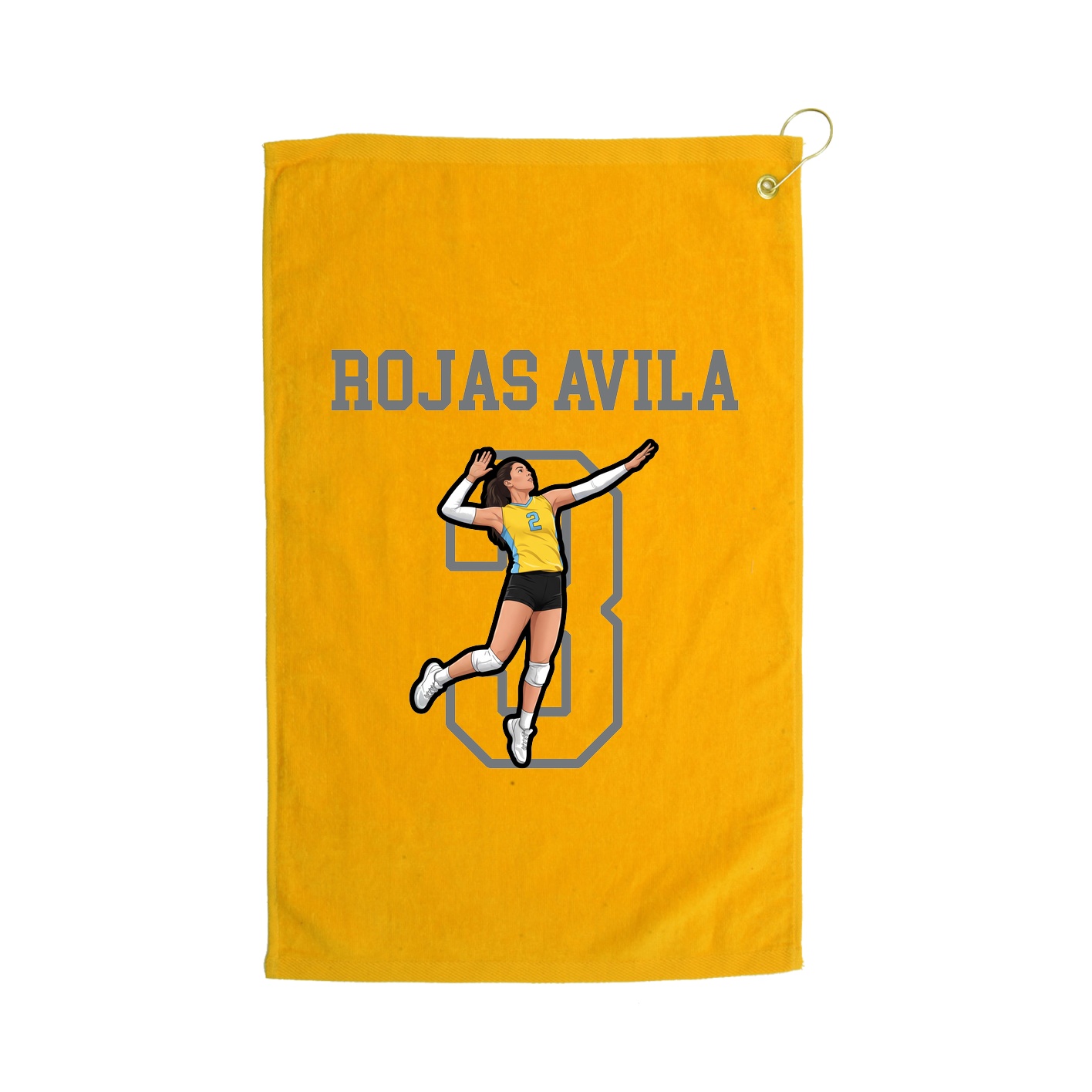 Golf Towel — Shirsey in Gold