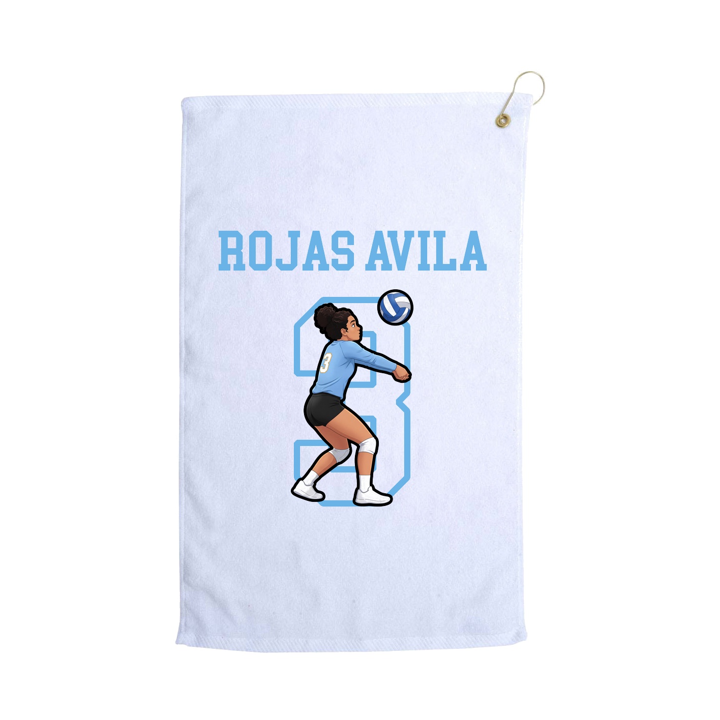 Golf Towel — Shirsey in White