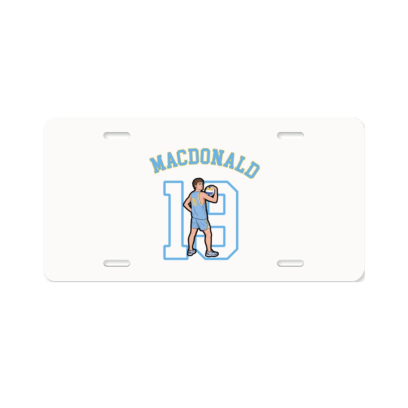 License Plate — Shirsey Arch in Classic