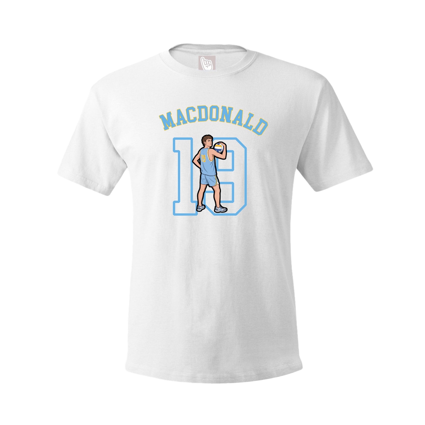 Youth Tee — Shirsey Arch in White