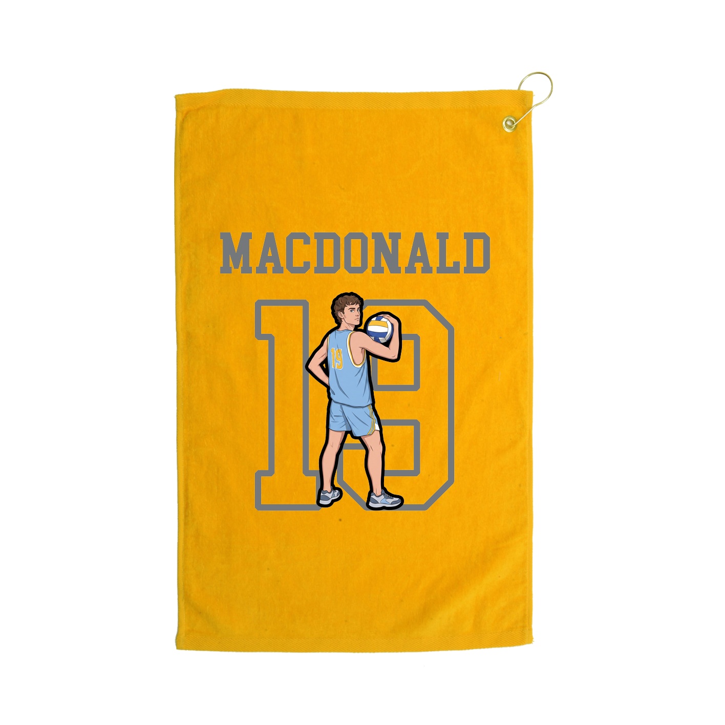 Golf Towel — Shirsey in Gold