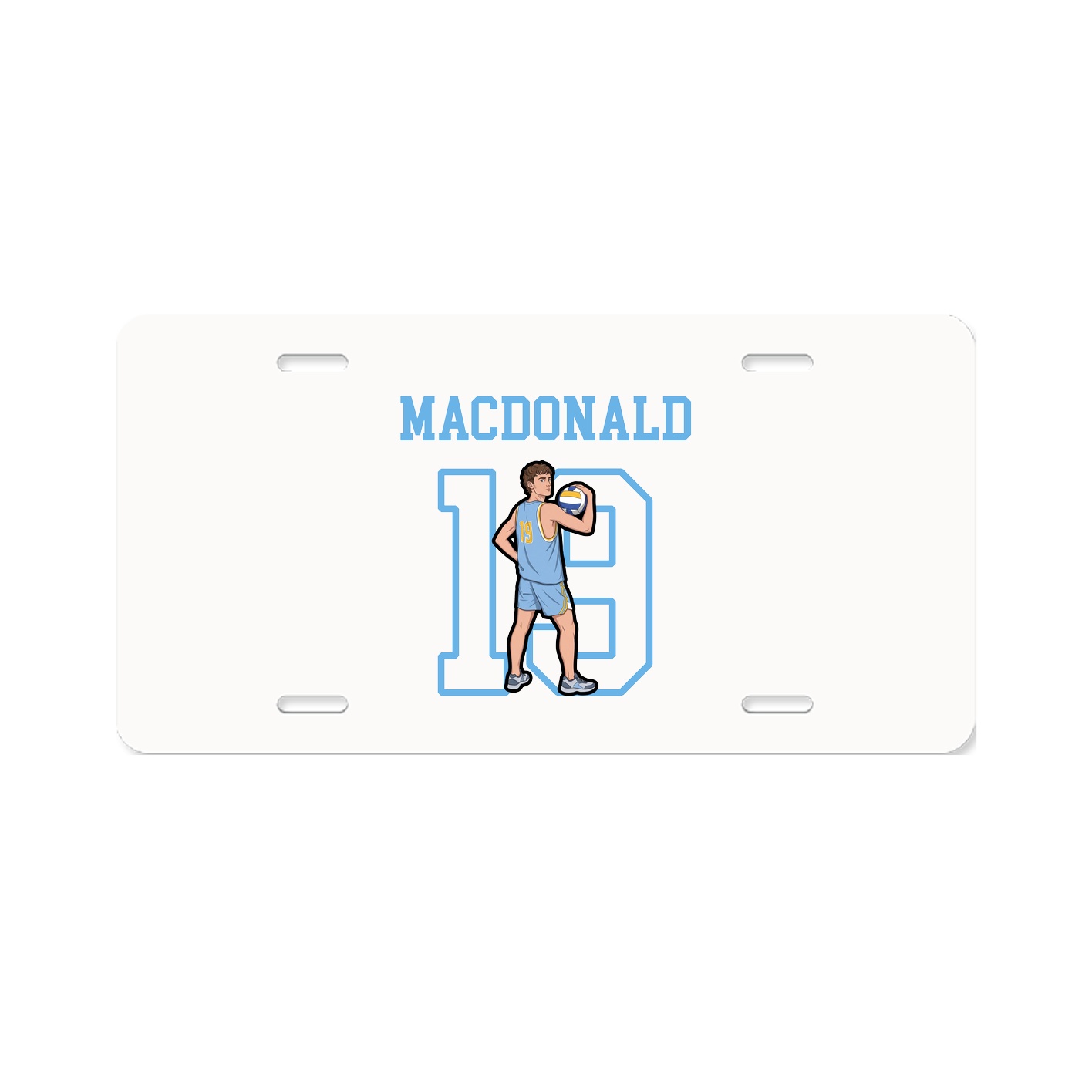 License Plate — Shirsey in Classic