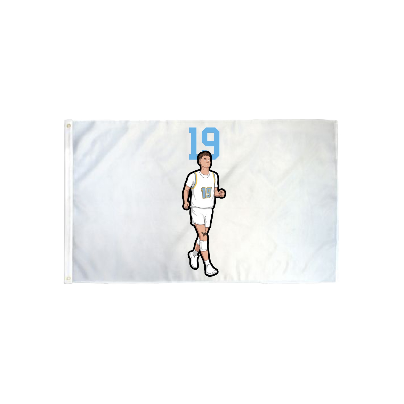 3x5 Flag — Number Top in Classic