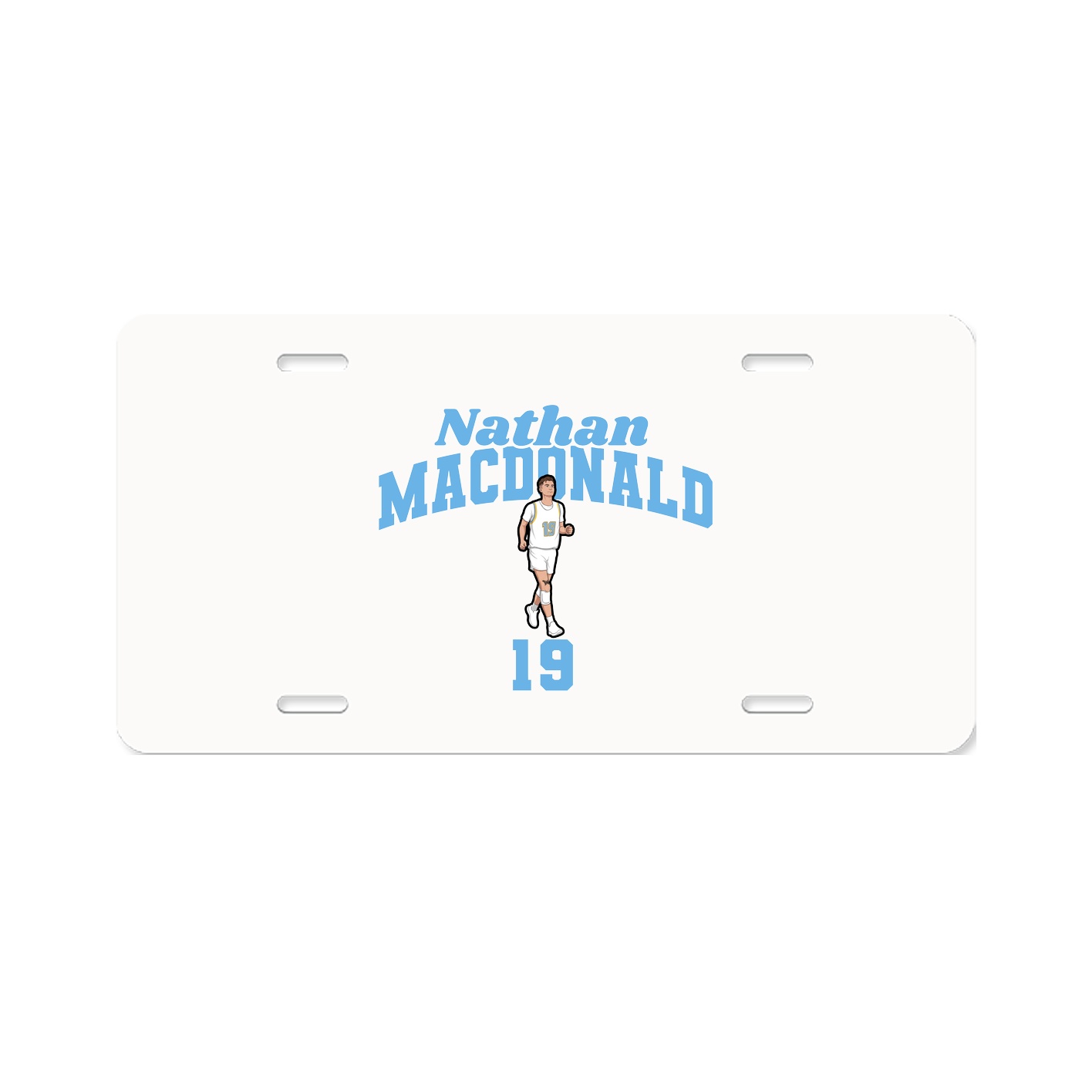 License Plate — Signature Arch in Classic