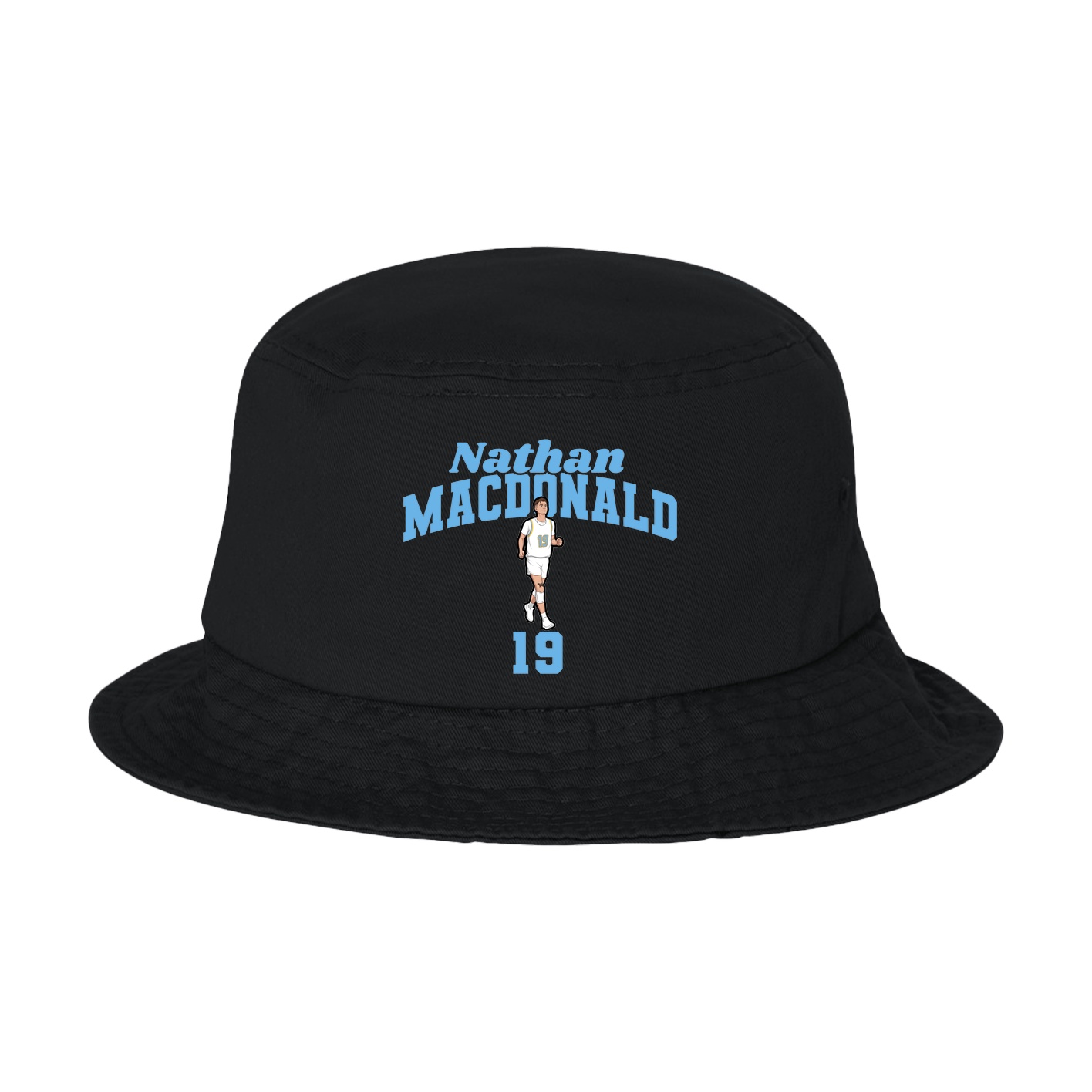 Bucket Cap — Signature Arch in Black