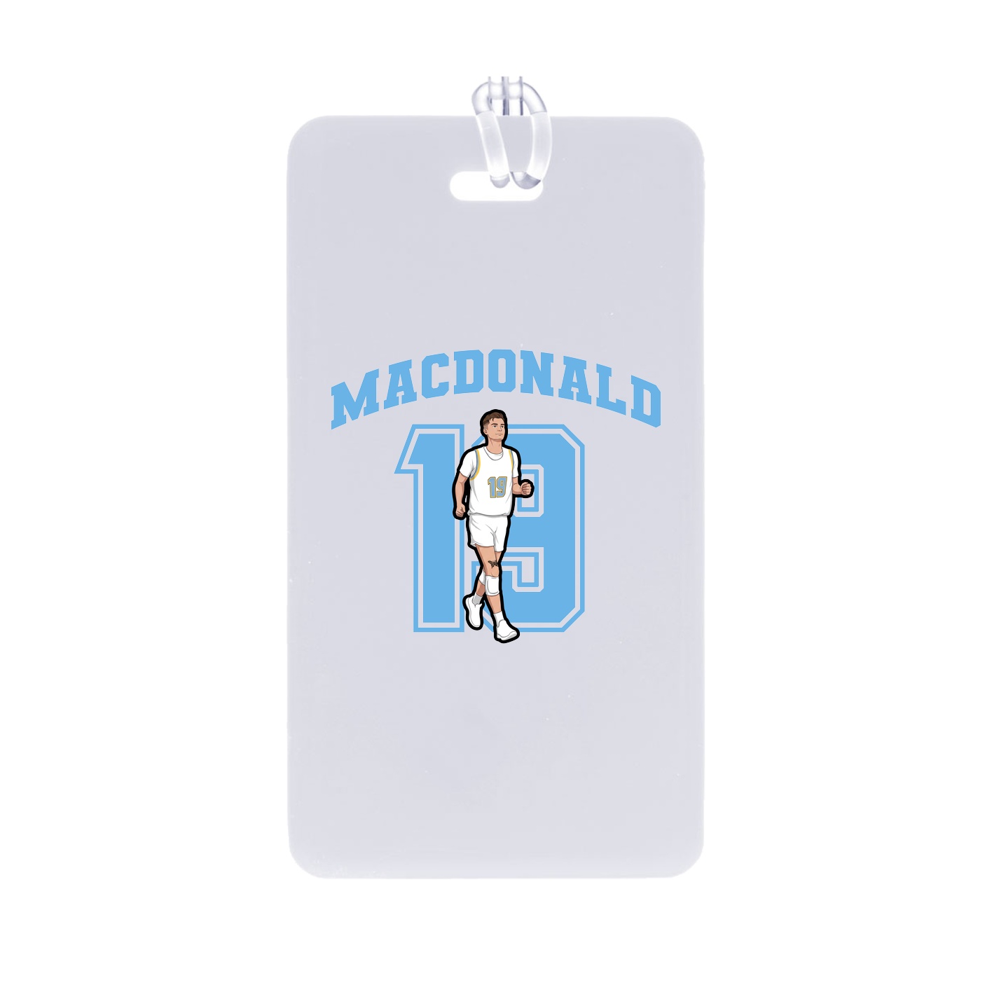 Bag Tag — Number in Classic