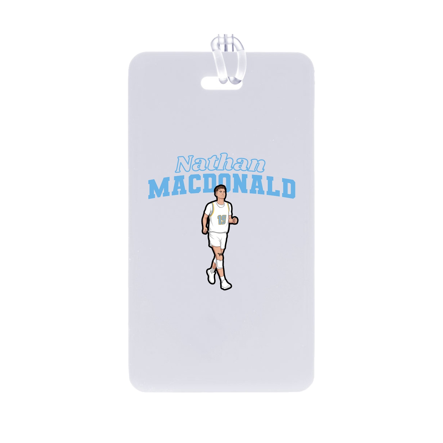 Bag Tag — Name Arch in Classic