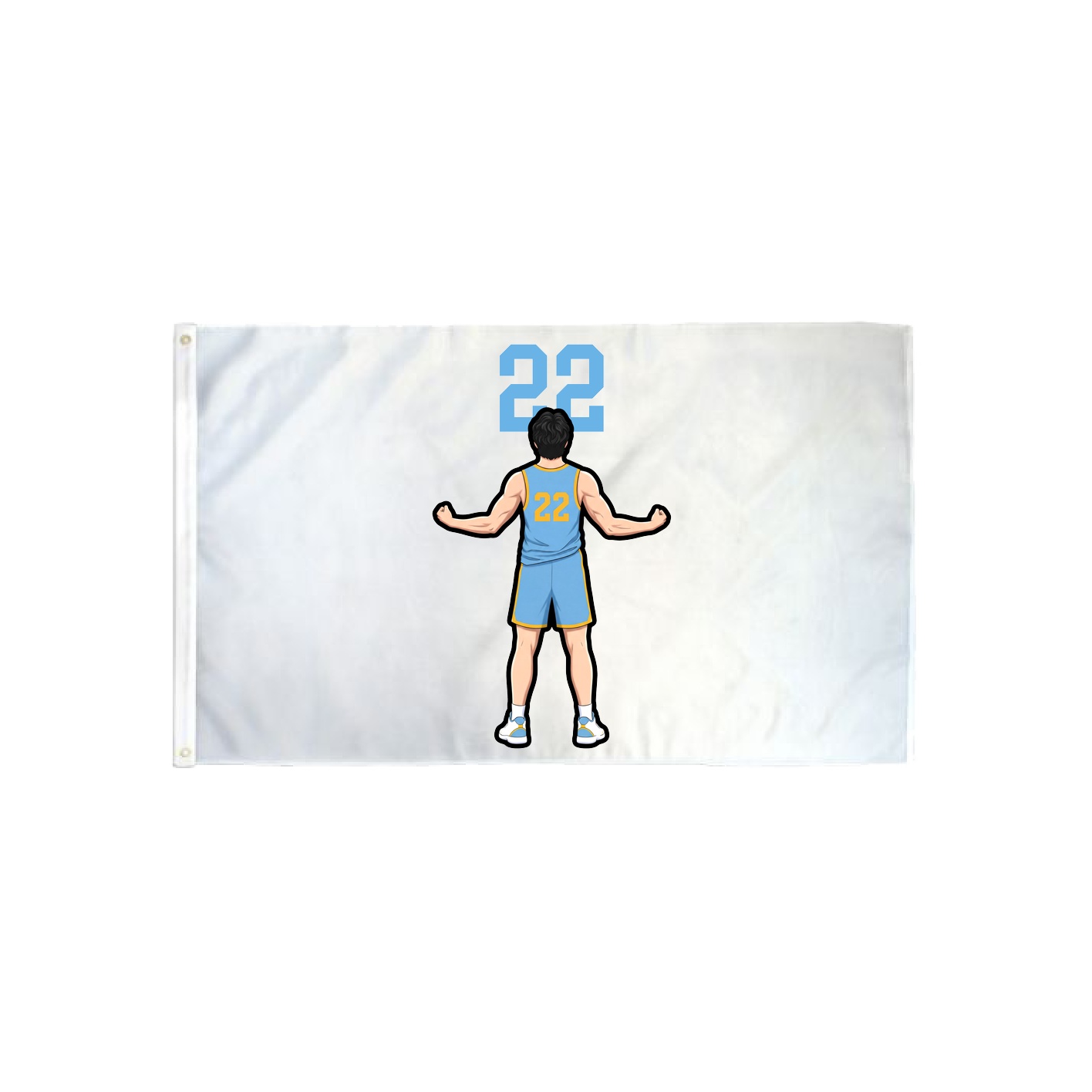 3x5 Flag — Number Top in Classic