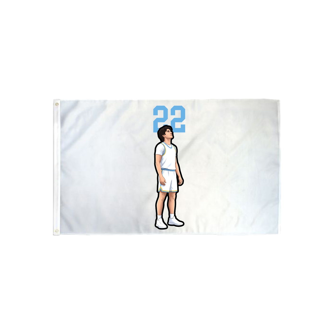 3x5 Flag — Number Top in Classic