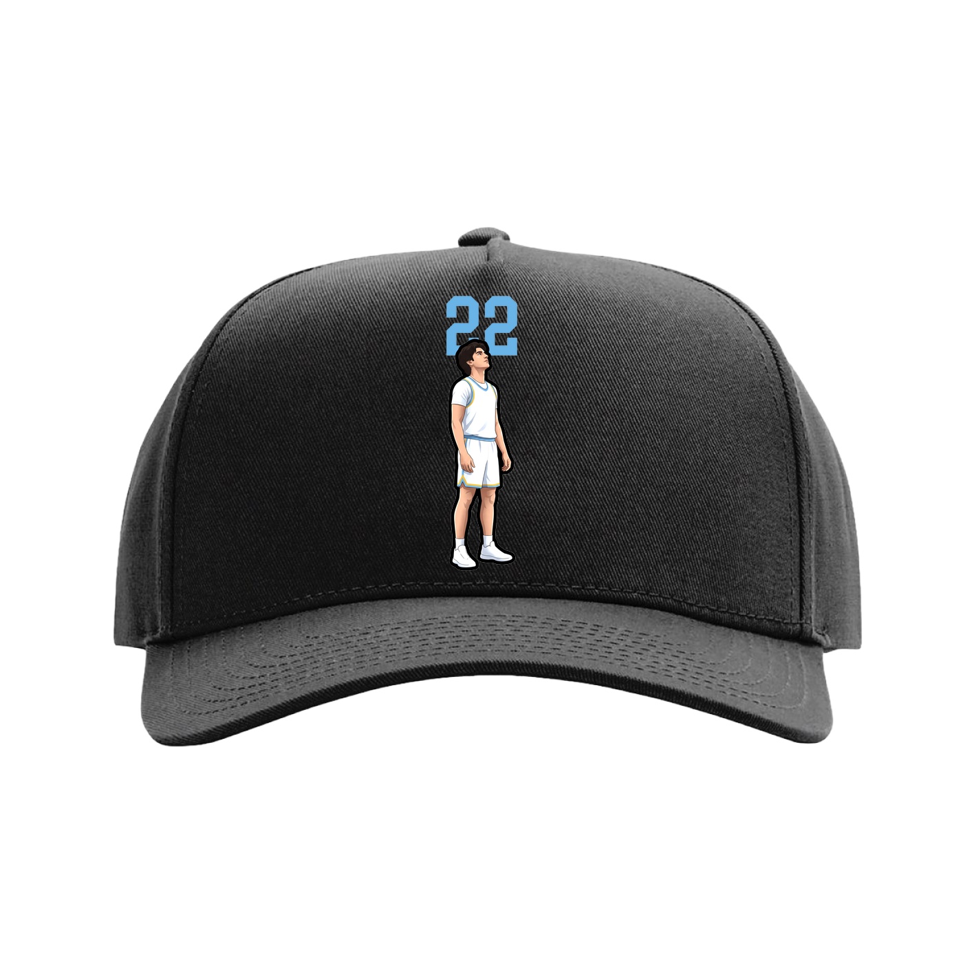 Full Fabric Five-Panel Champ Cap