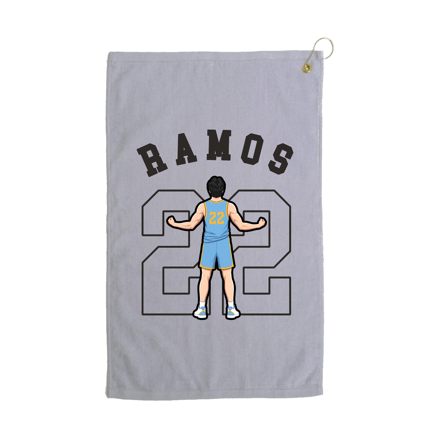Golf Towel — Shirsey Arch in Grey