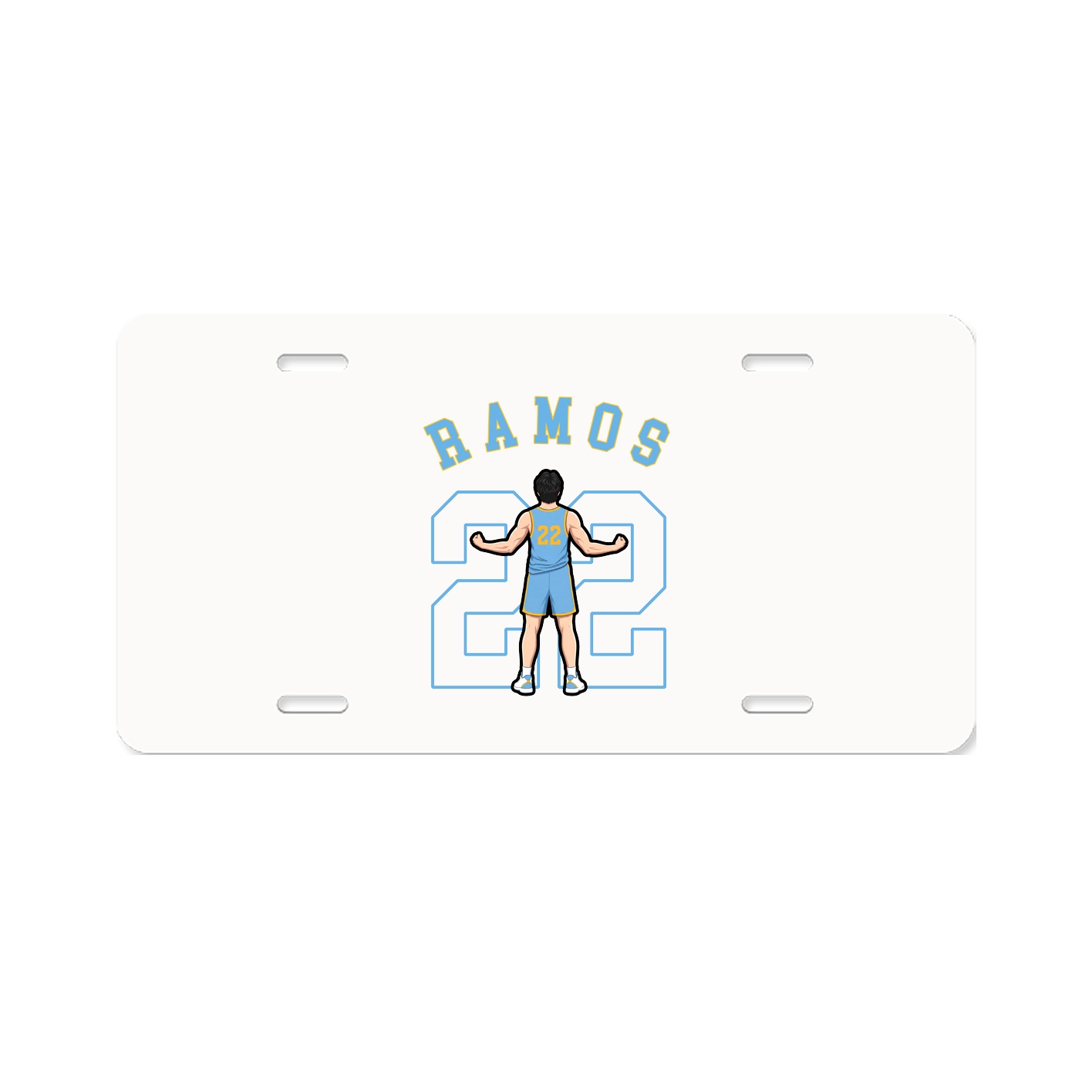 License Plate — Shirsey Arch in Classic